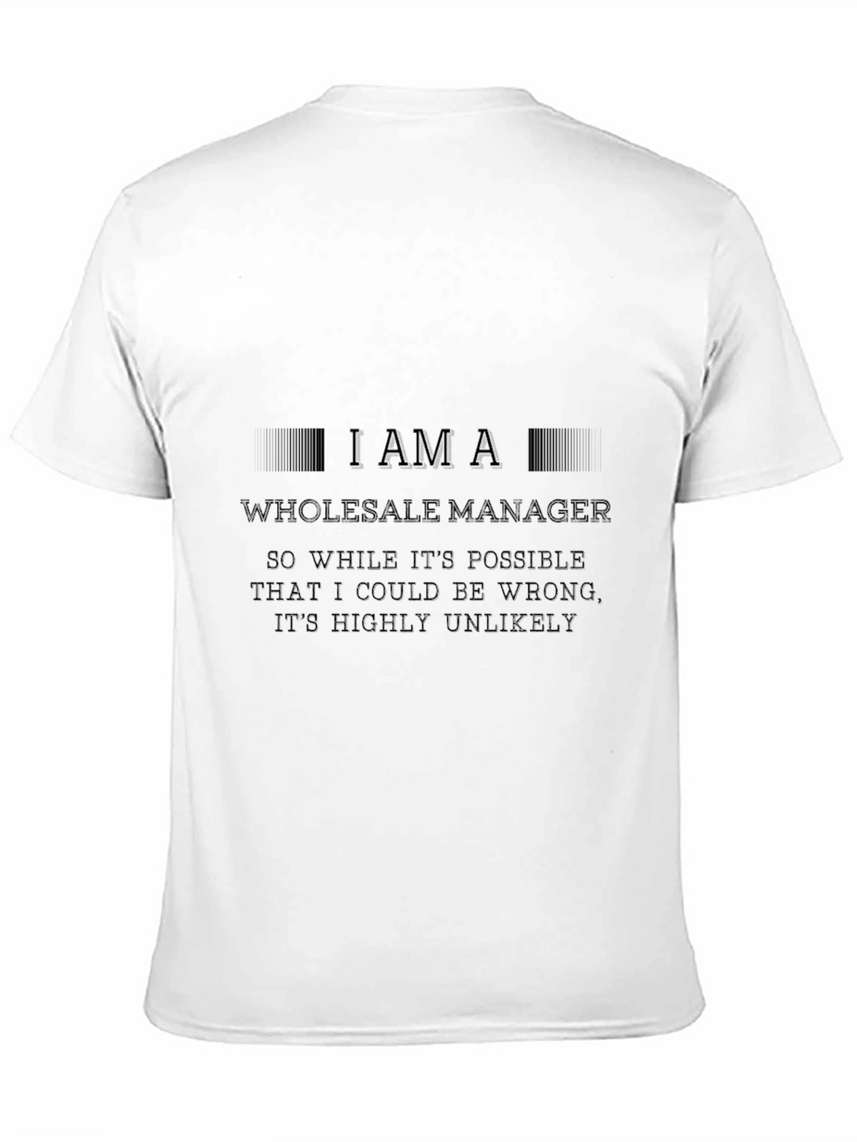 Wholesale Manager Graphic T-Shirt
