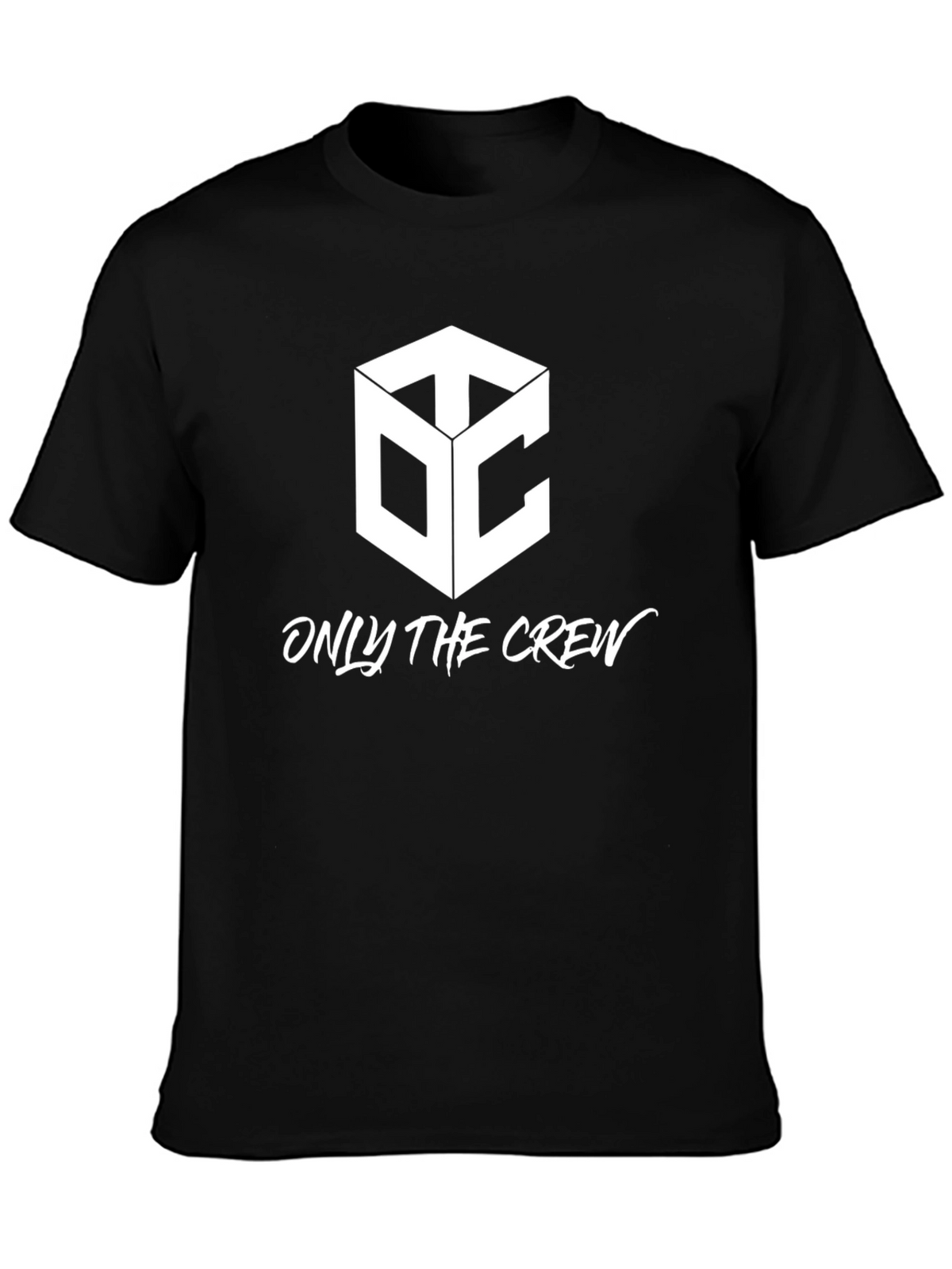 Only The Crew Black Graphic Tee
