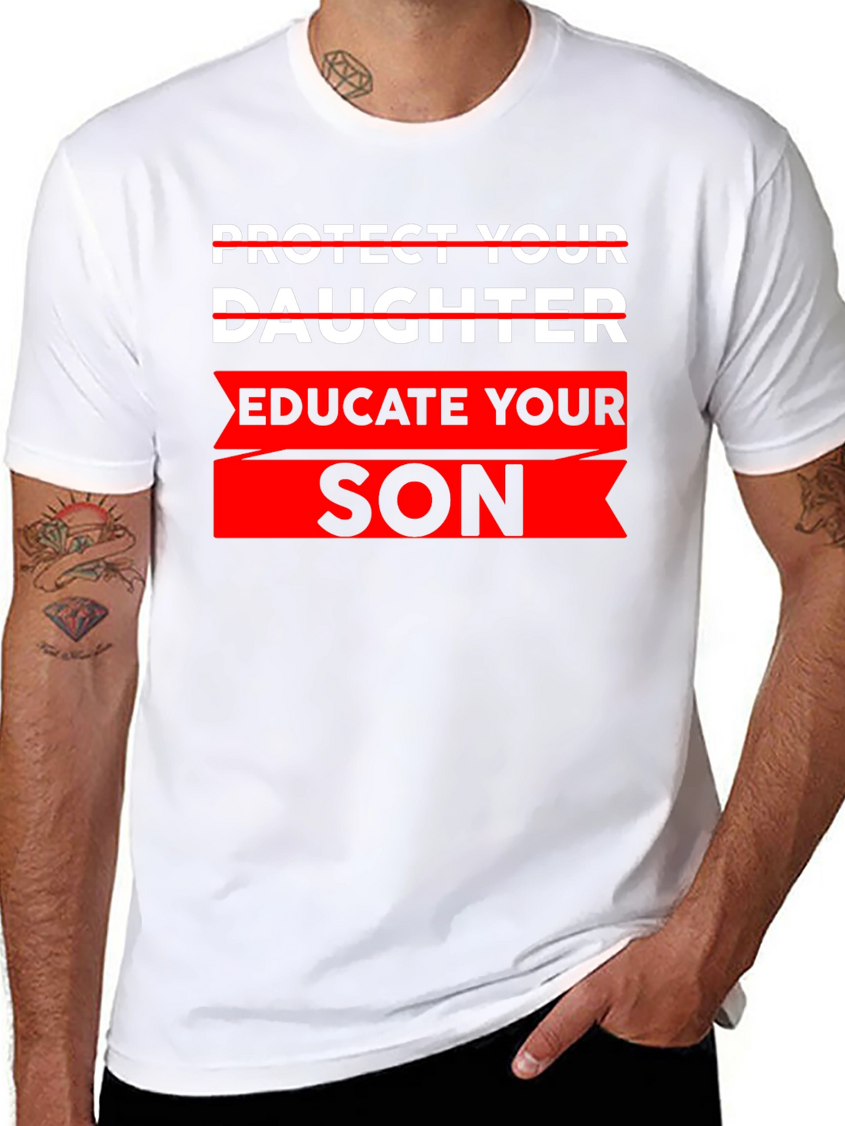 Educate Your Son T-Shirt
