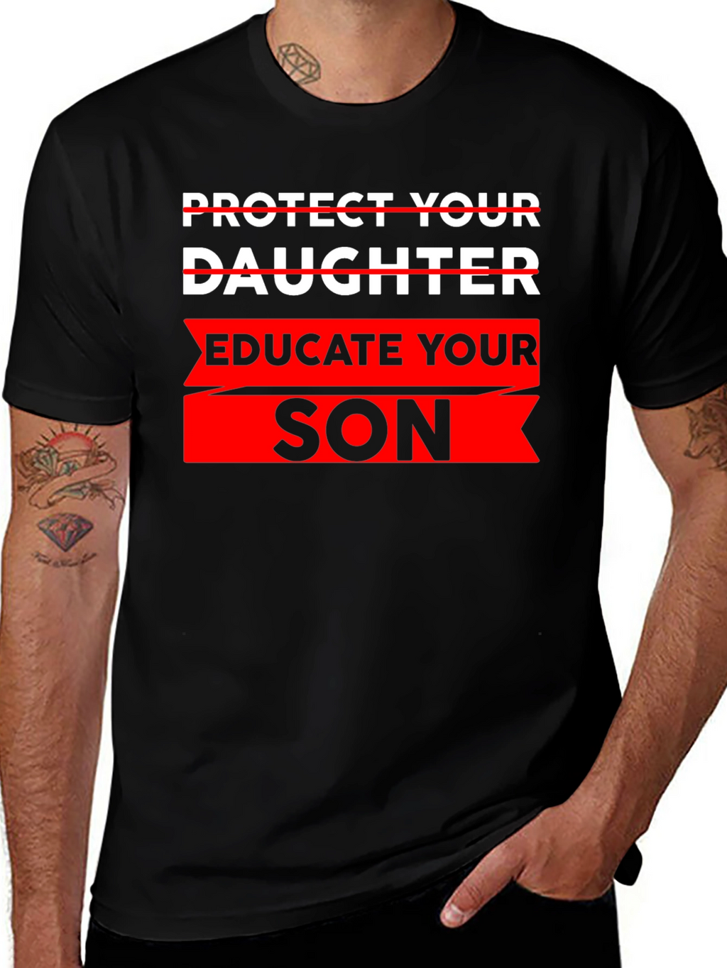 Educate Your Son T-Shirt