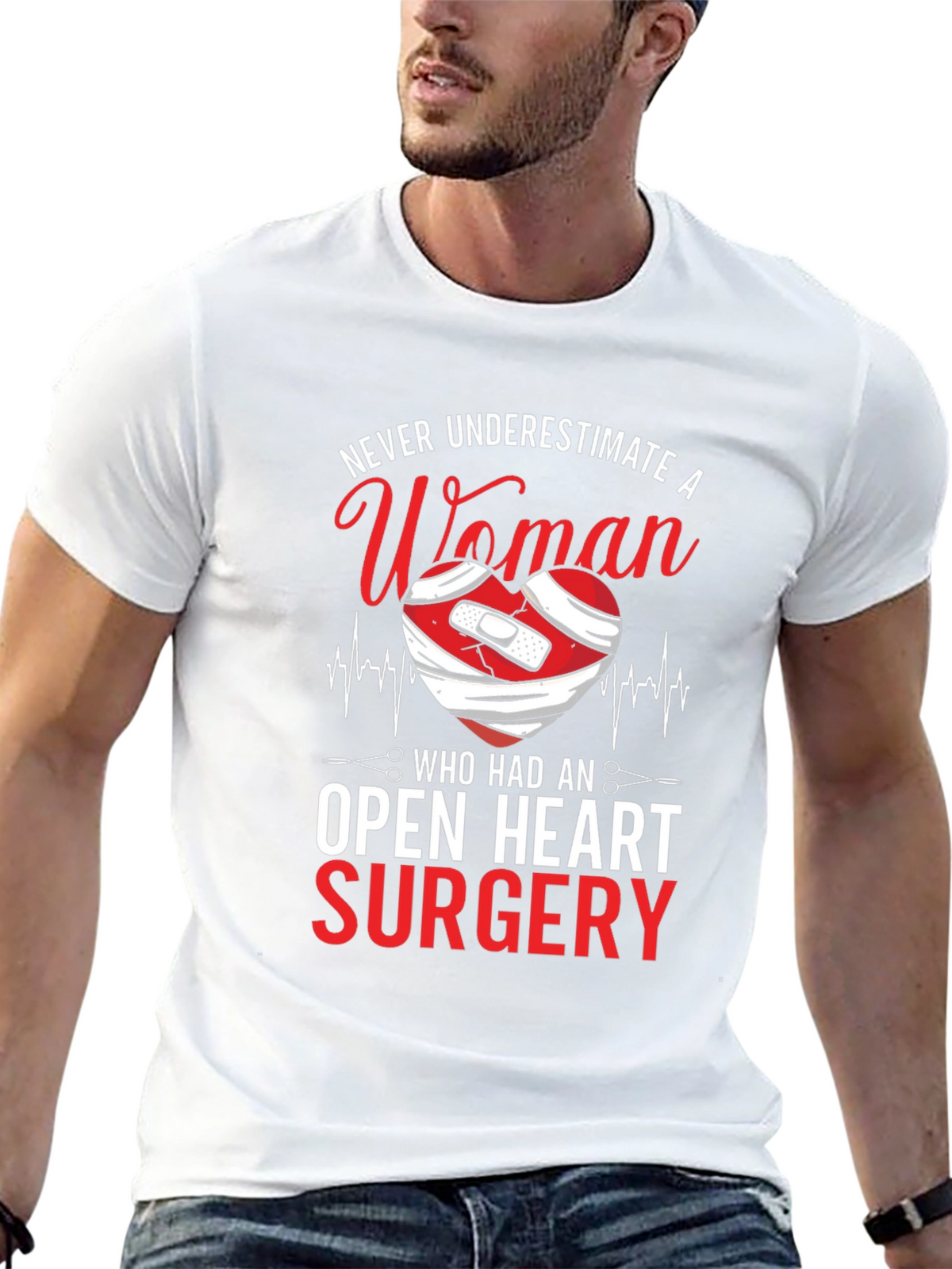 Open Heart Surgery Womans T-Shirt