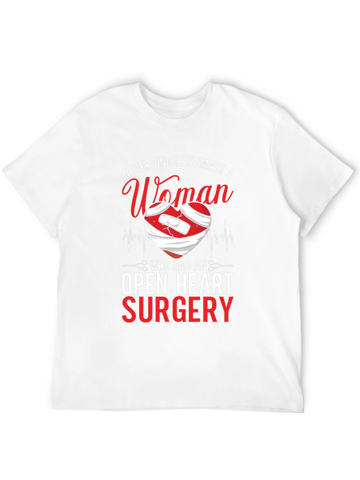 Open Heart Surgery Womans T-Shirt
