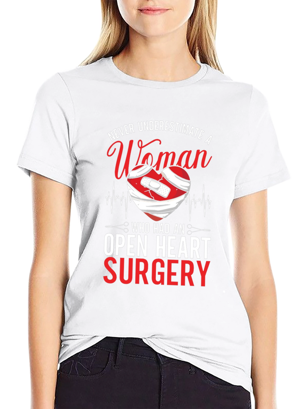 Open Heart Surgery Womans T-Shirt
