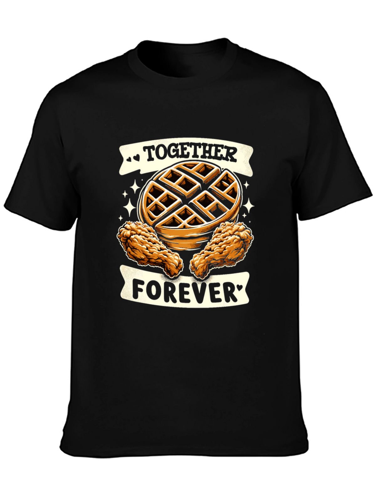 Chicken & Waffles Graphic Tee - Together Forever