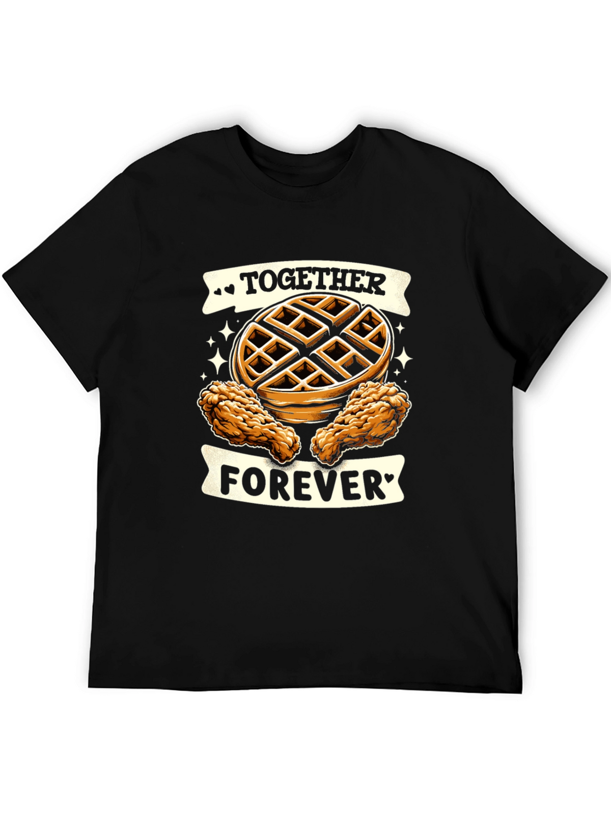 Chicken & Waffles Graphic Tee - Together Forever