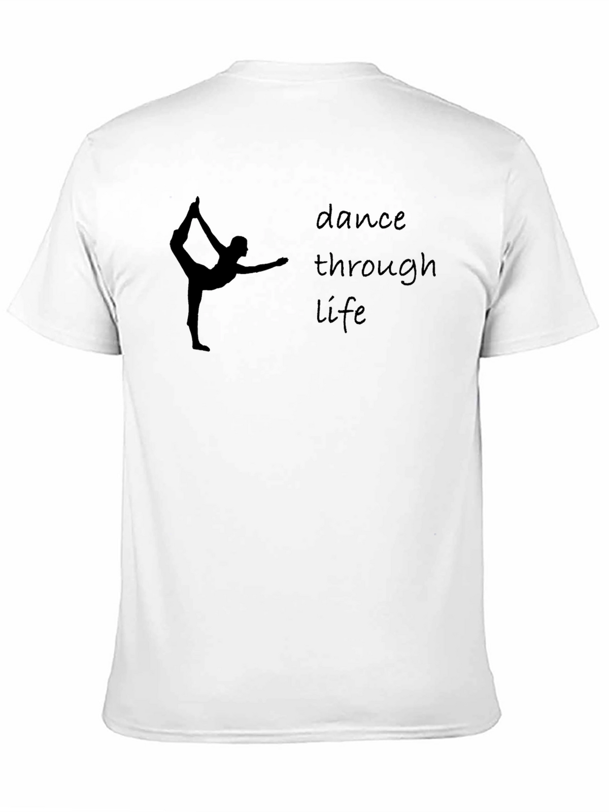Dance Through Life Graphic Tee - Black