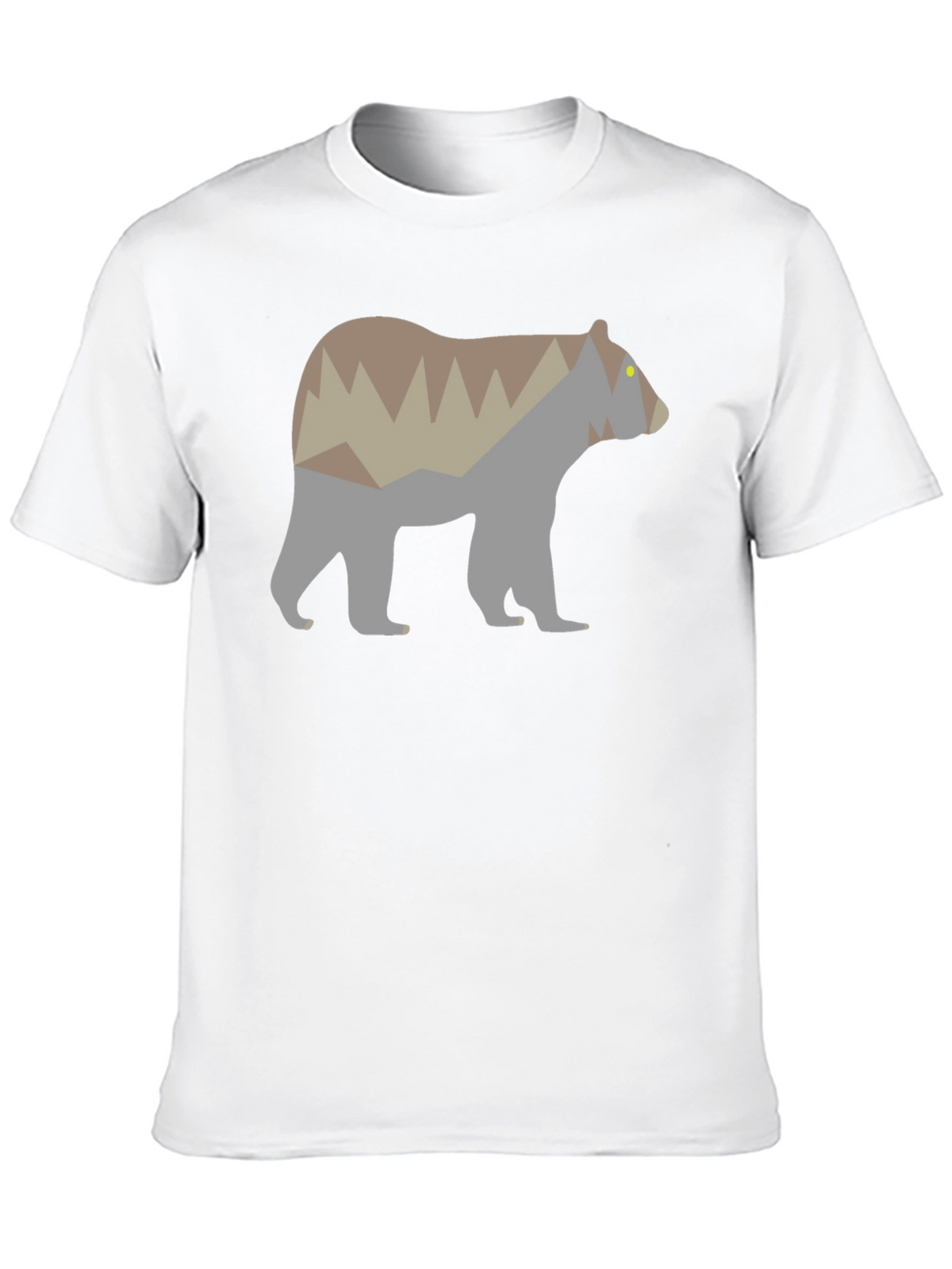 Bear Mountain Silhouette Graphic Tee - Black