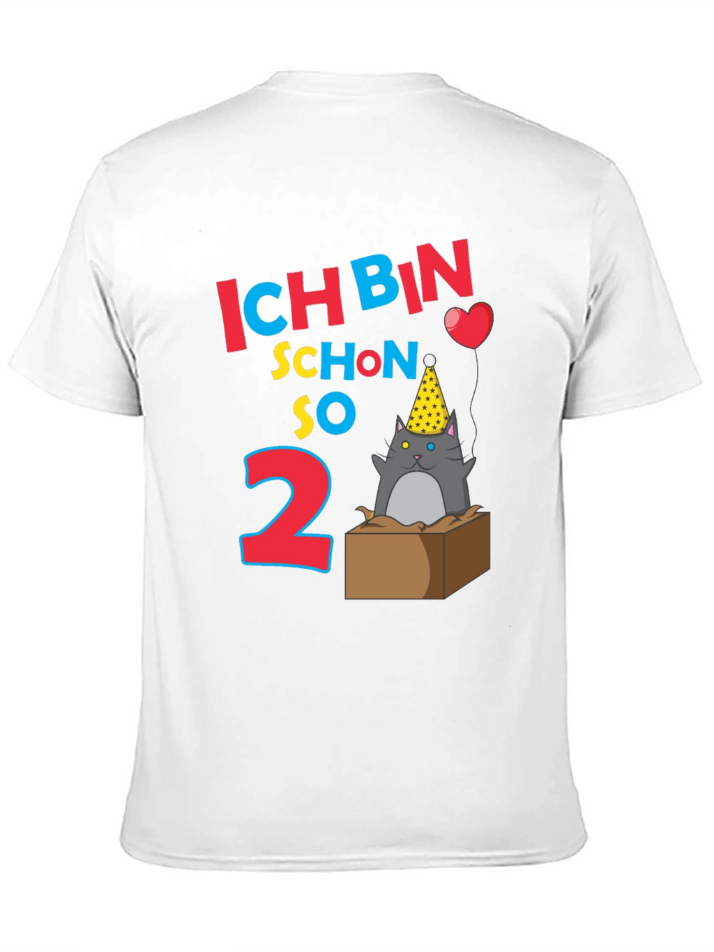 Ich Bin Schon So 2 Birthday Cat T-Shirt