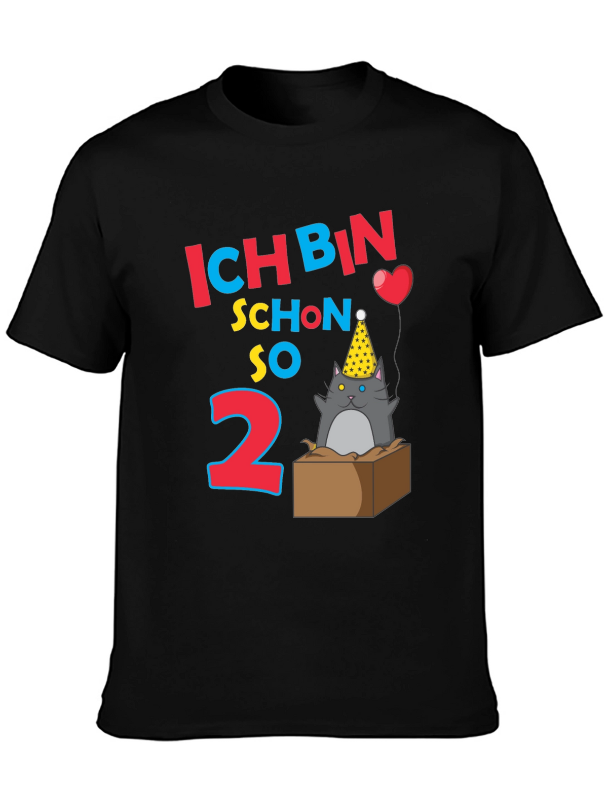 Ich Bin Schon So 2 Birthday Cat T-Shirt