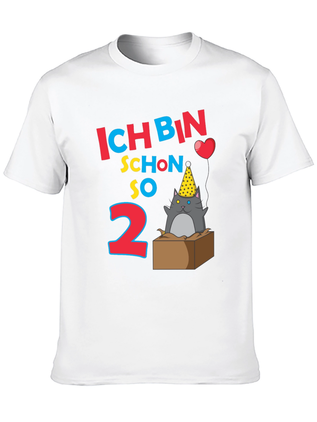 Ich Bin Schon So 2 Birthday Cat T-Shirt