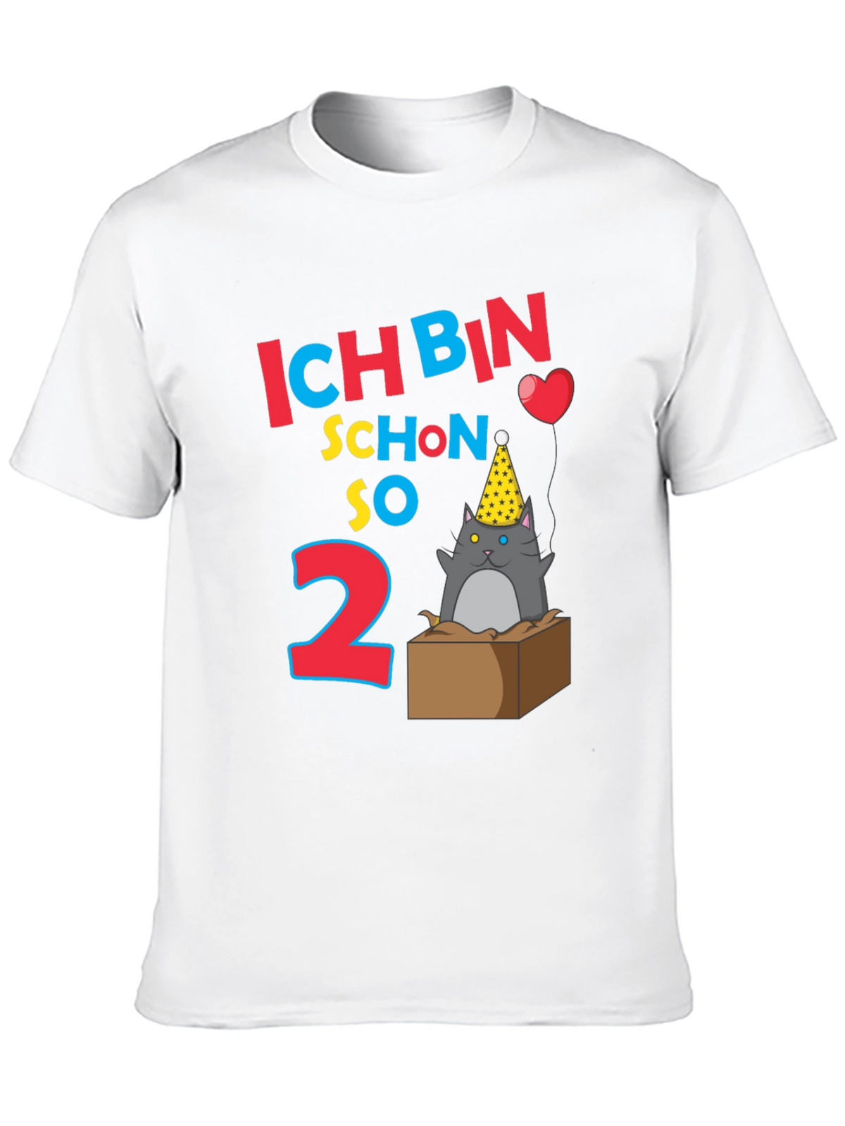 Ich Bin Schon So 2 Birthday Cat T-Shirt