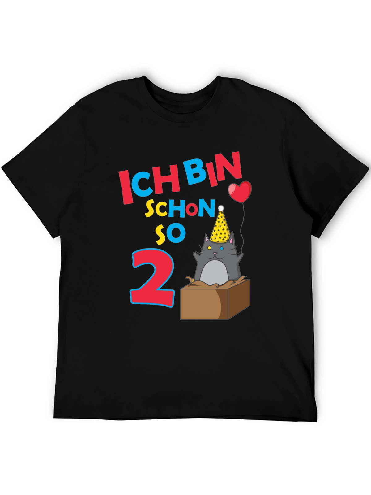 Ich Bin Schon So 2 Birthday Cat T-Shirt