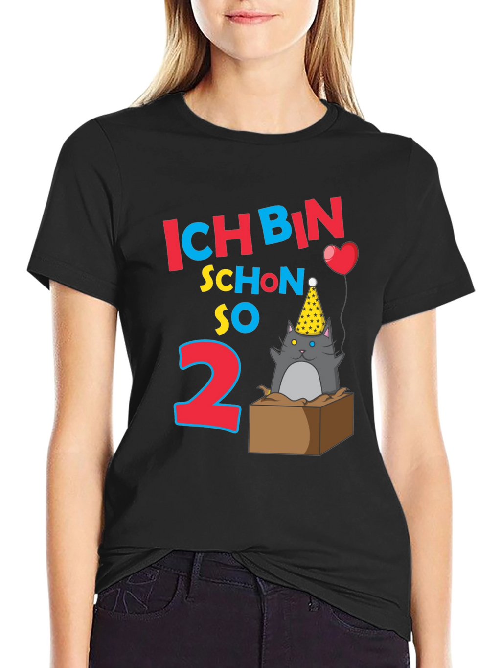 Ich Bin Schon So 2 Birthday Cat T-Shirt