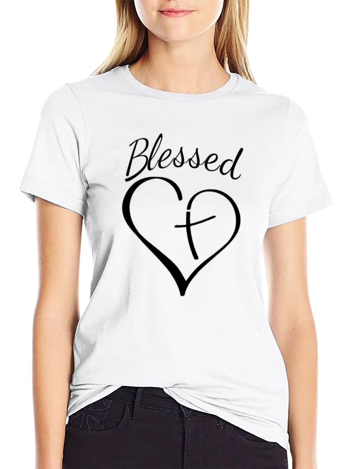 Blessed Heart Christian T-Shirt