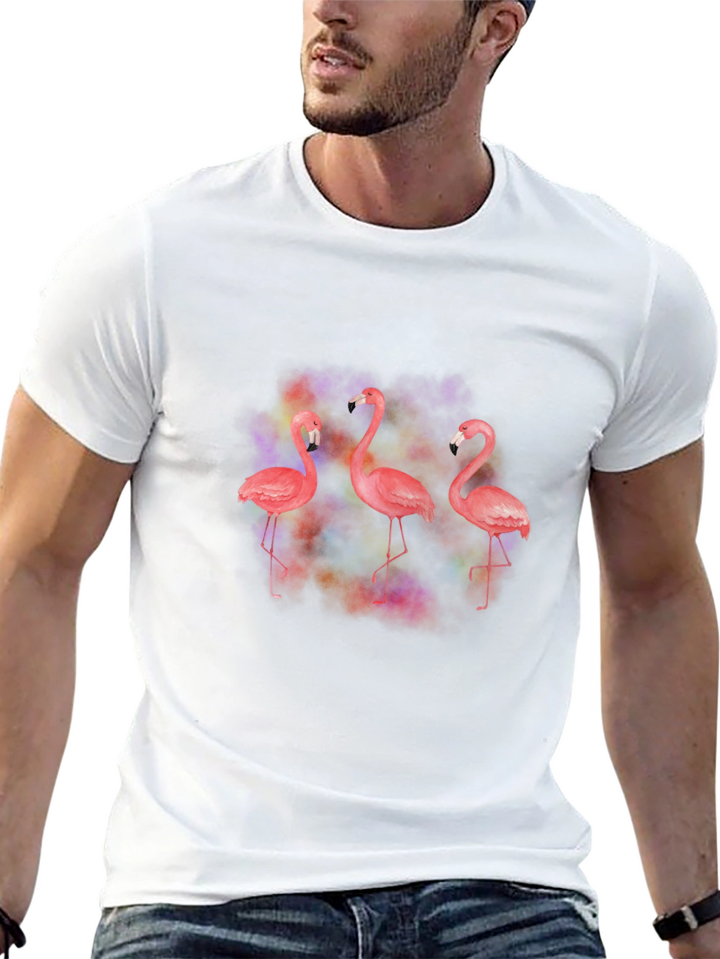 Flamingo T-Shirt - Vivid Design