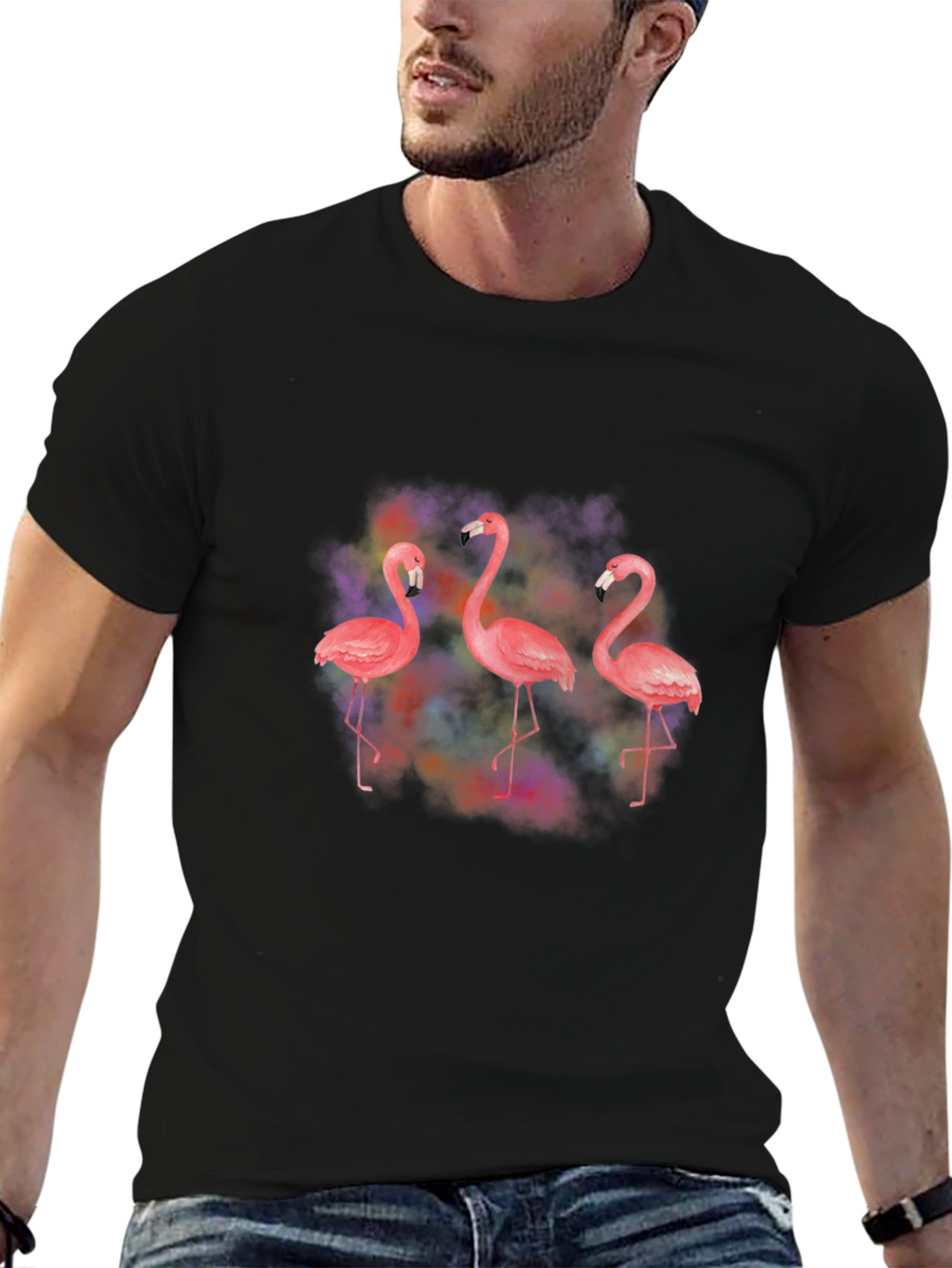 Flamingo T-Shirt - Vivid Design