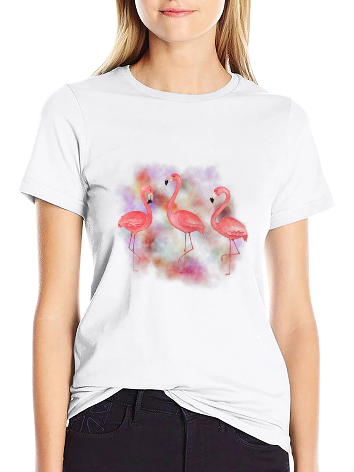 Flamingo T-Shirt - Vivid Design