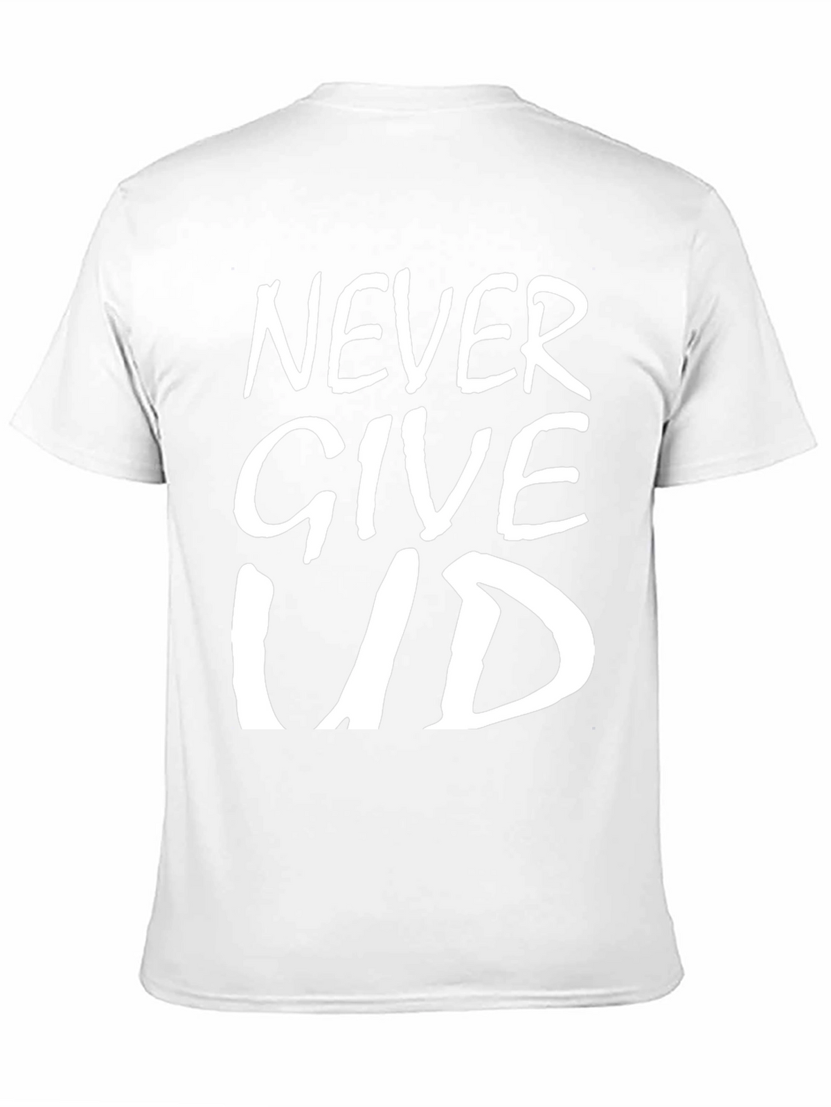 Never Give Up T-Shirt - Inspirational Graphic Tee