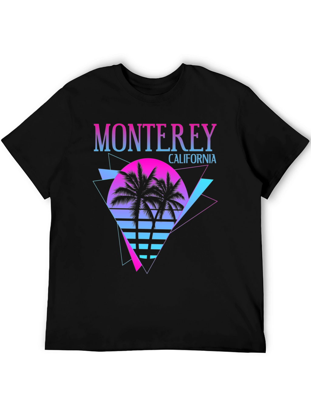 Monterey California Retro Graphic T-Shirt