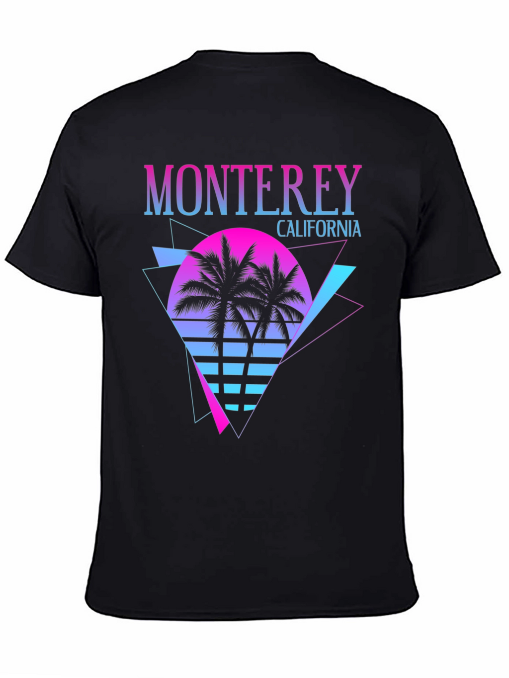 Monterey California Retro Graphic T-Shirt