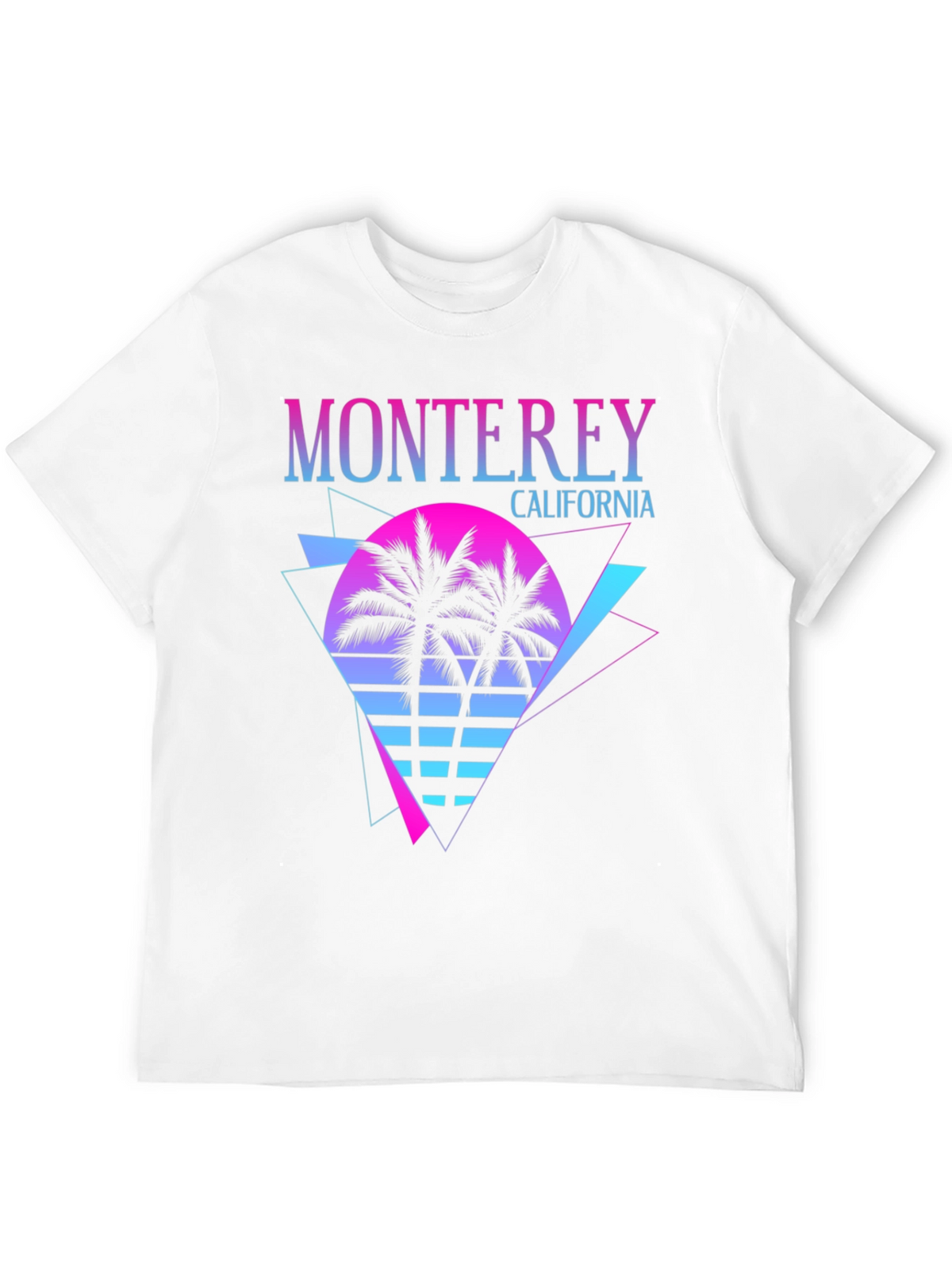 Monterey California Retro Graphic T-Shirt