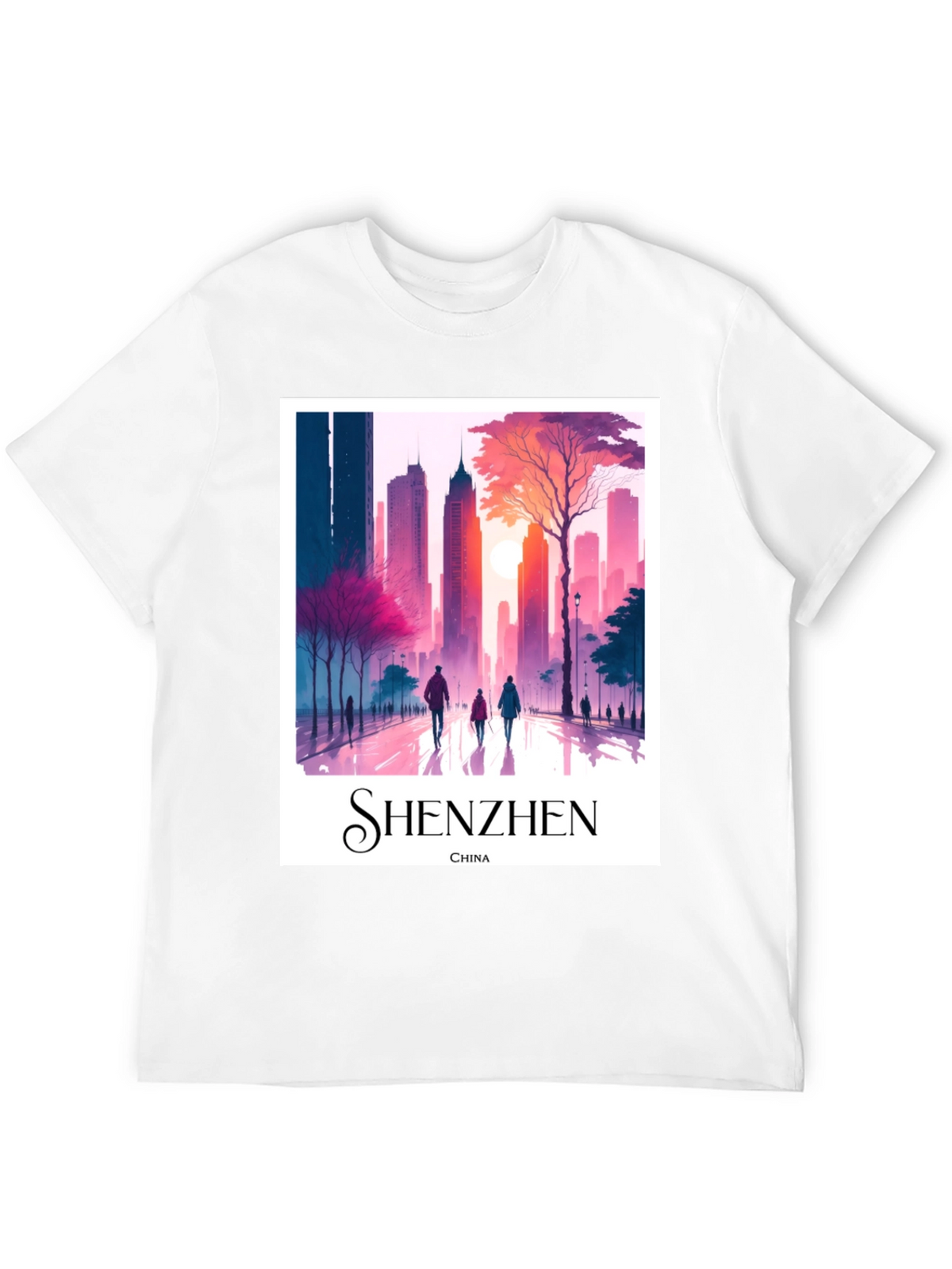 Shenzhen China T-Shirt - Cityscape Tee