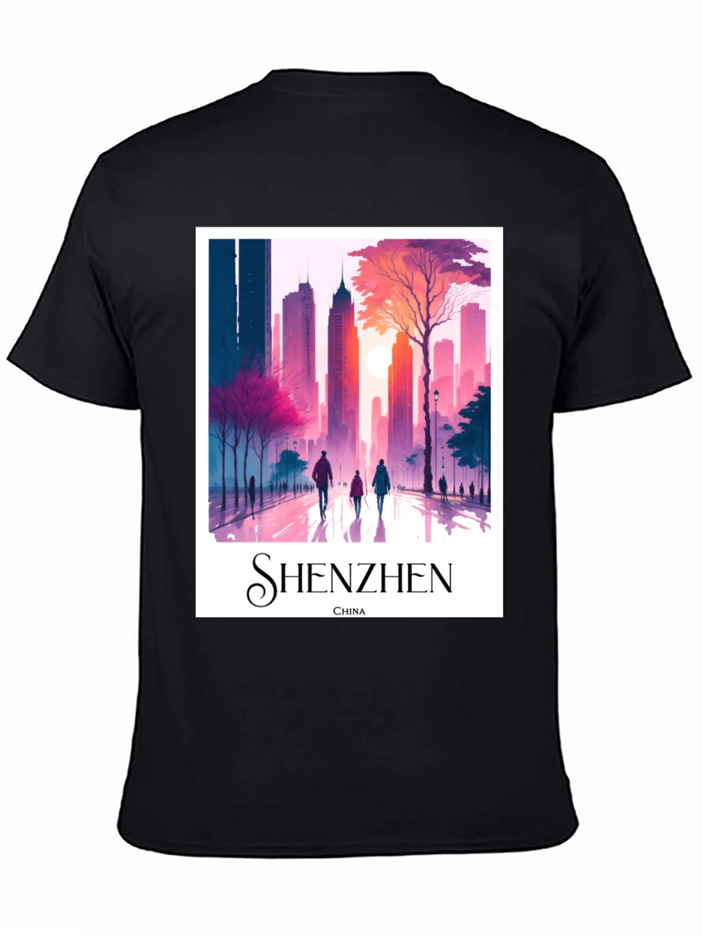 Shenzhen China T-Shirt - Cityscape Tee