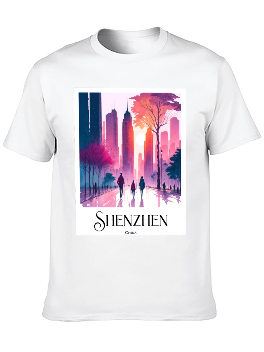 Shenzhen China T-Shirt - Cityscape Tee