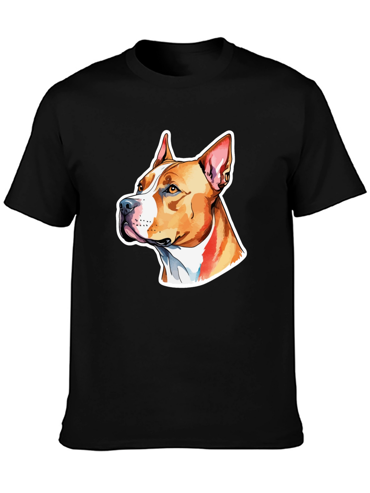Pitbull Dog Graphic T-Shirt