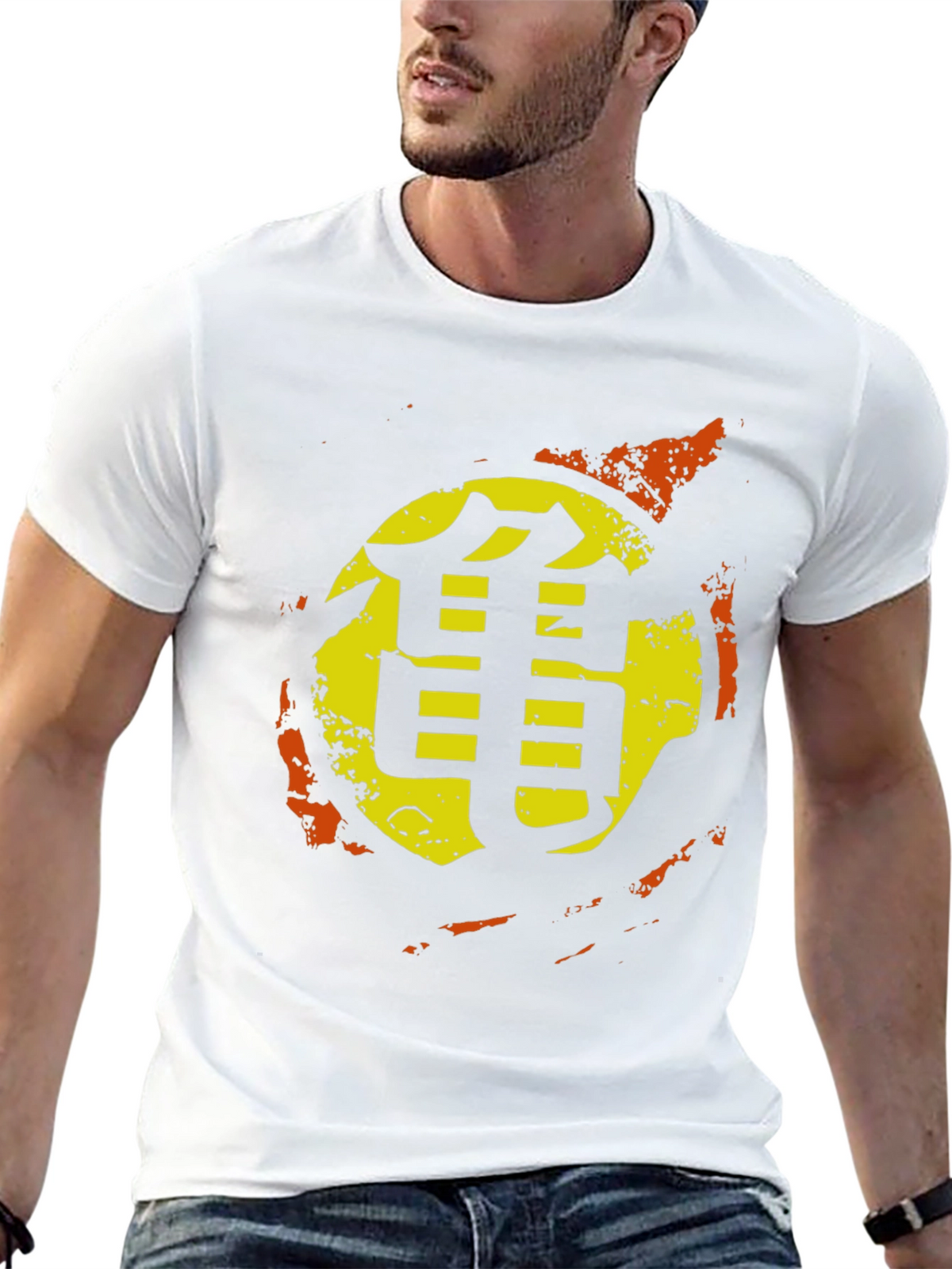 Dragon Ball Z Symbol Graphic Black T-Shirt