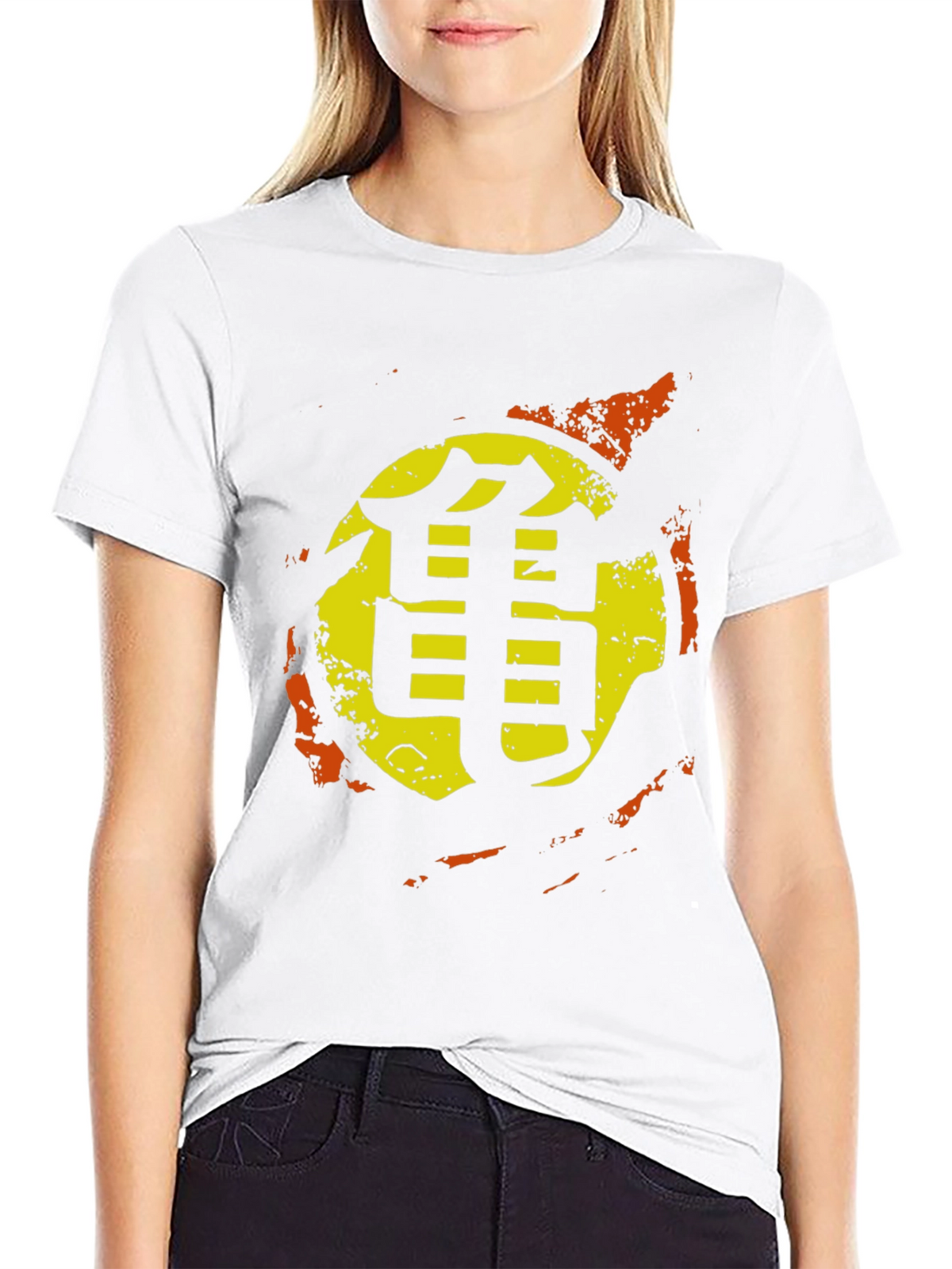 Dragon Ball Z Symbol Graphic Black T-Shirt