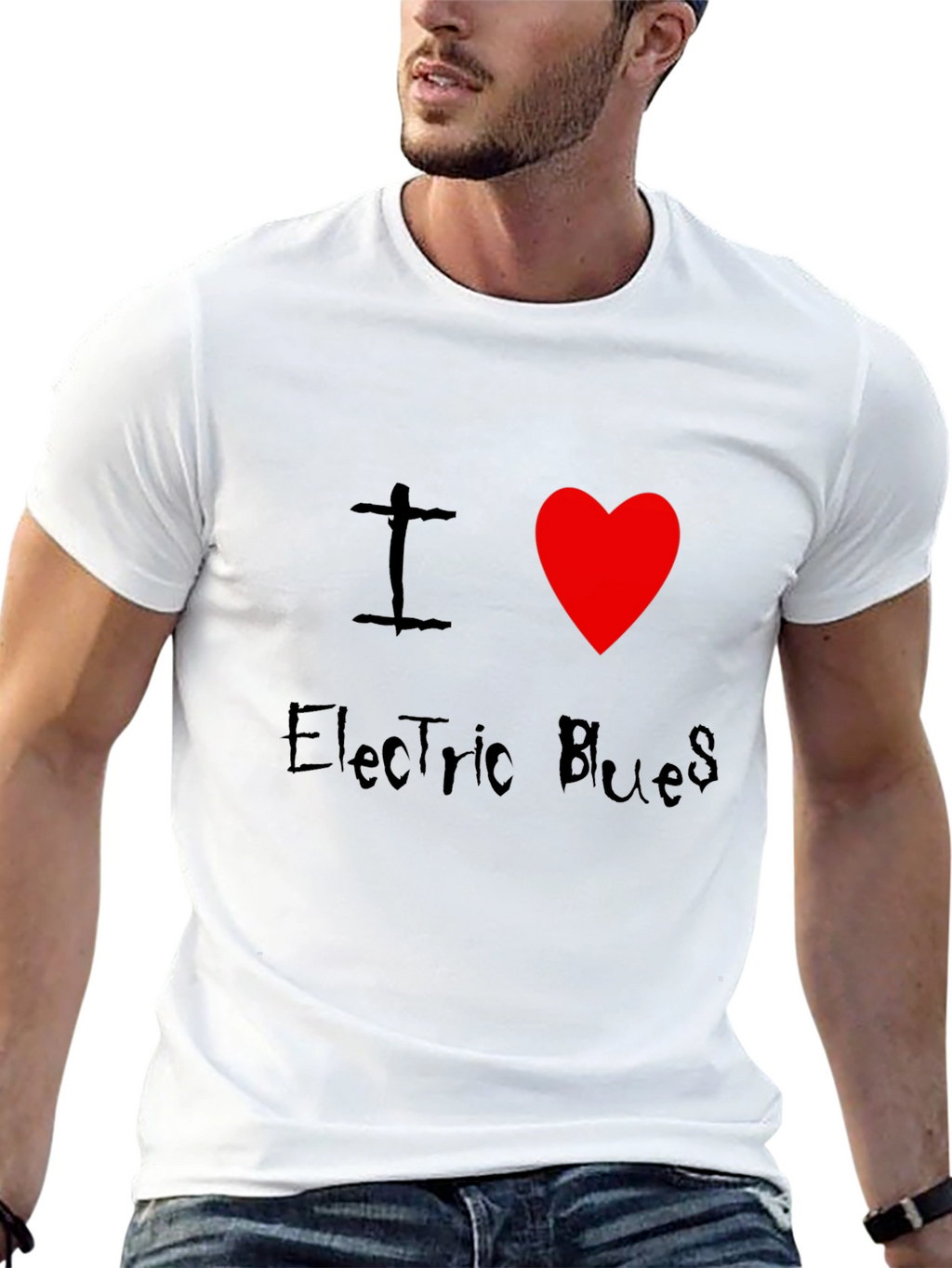 I Love Electric Blues T-Shirt