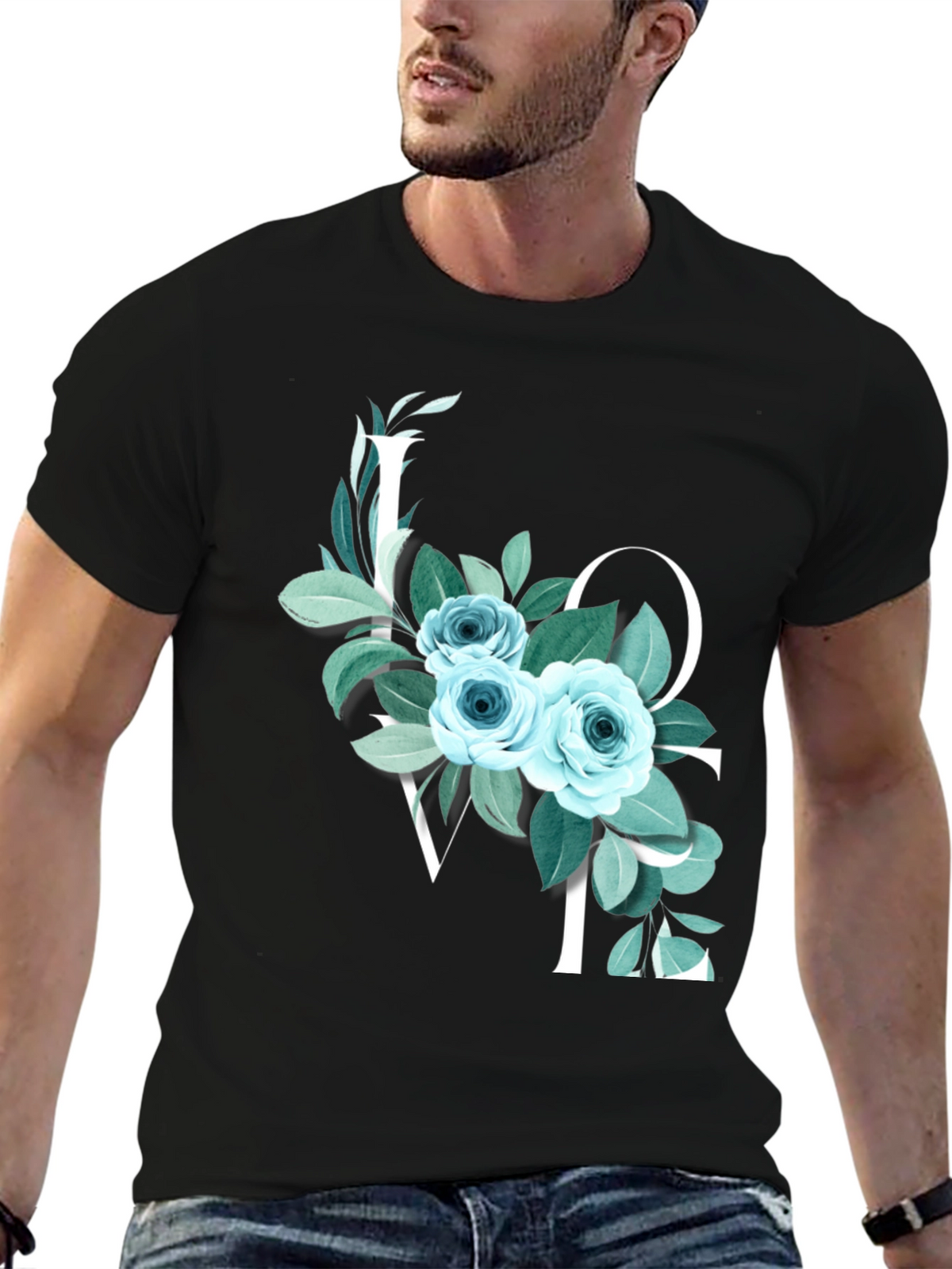 Floral Love Graphic T-Shirt