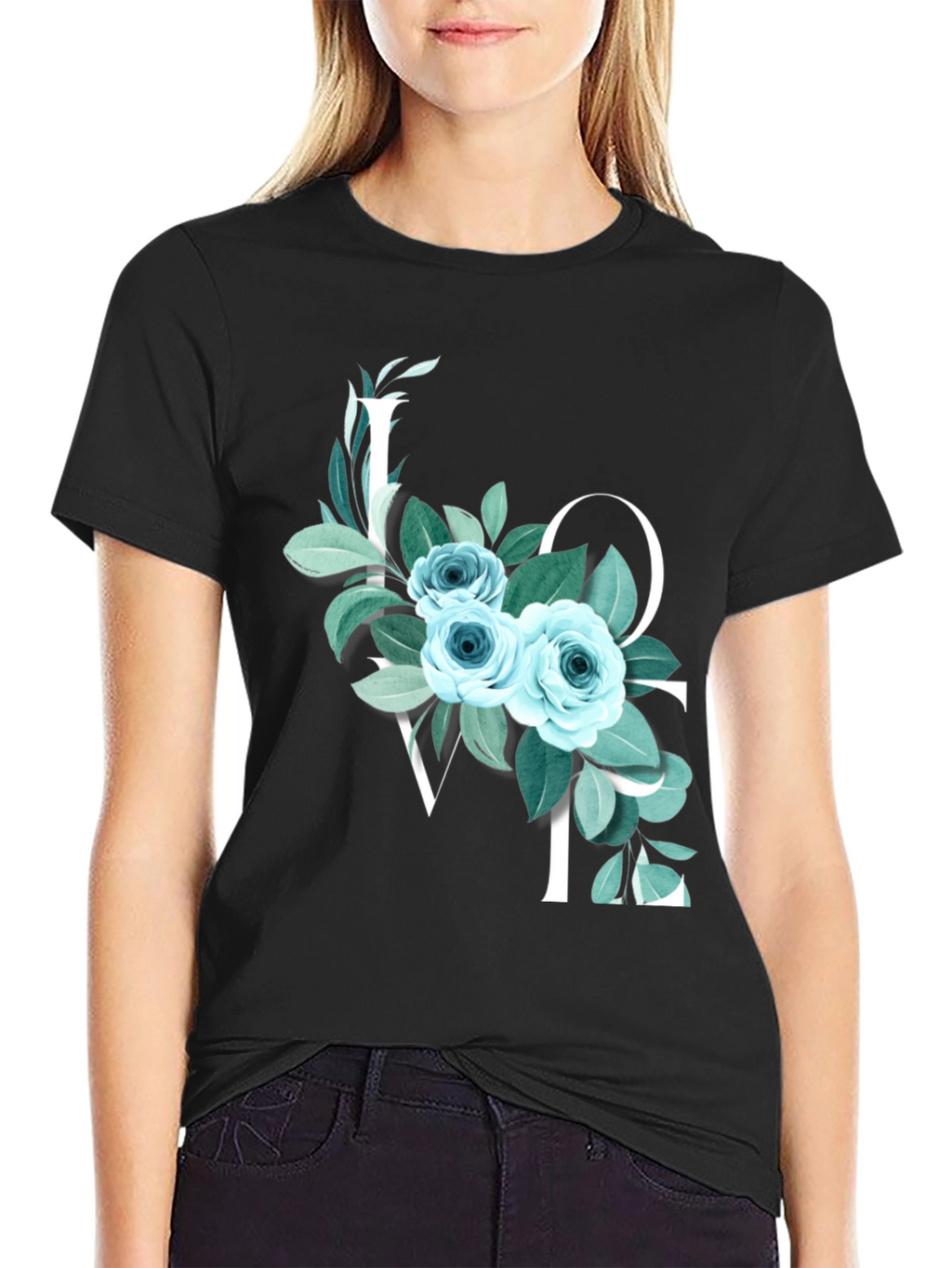 Floral Love Graphic T-Shirt