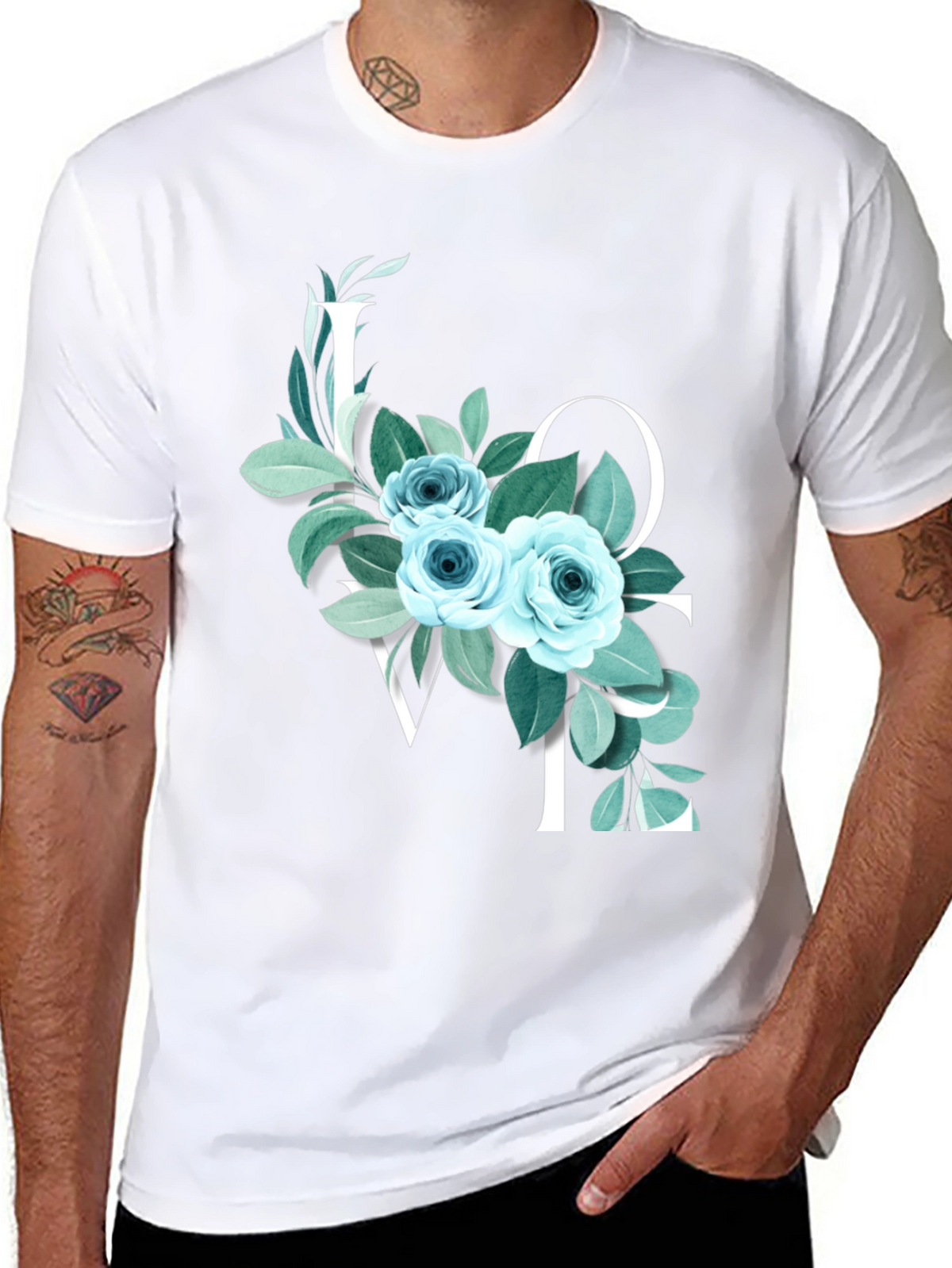 Floral Love Graphic T-Shirt