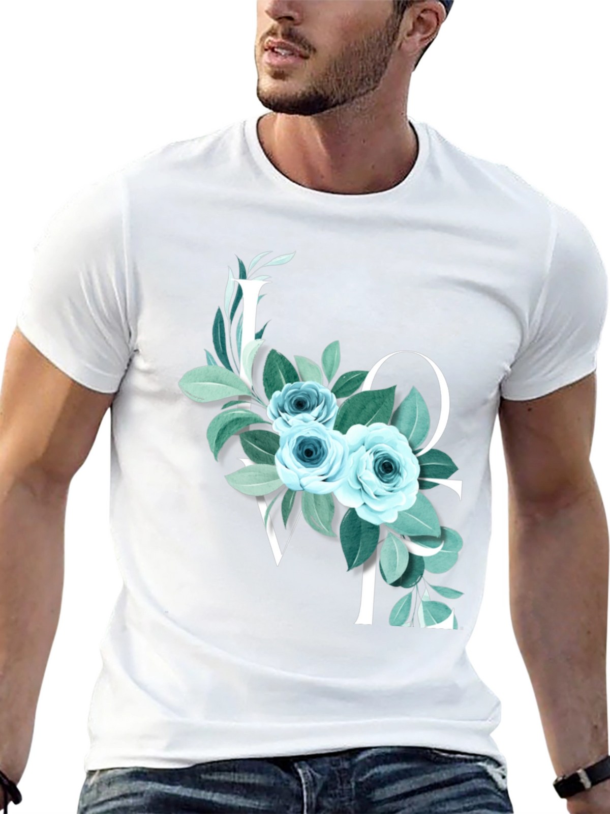 Floral Love Graphic T-Shirt