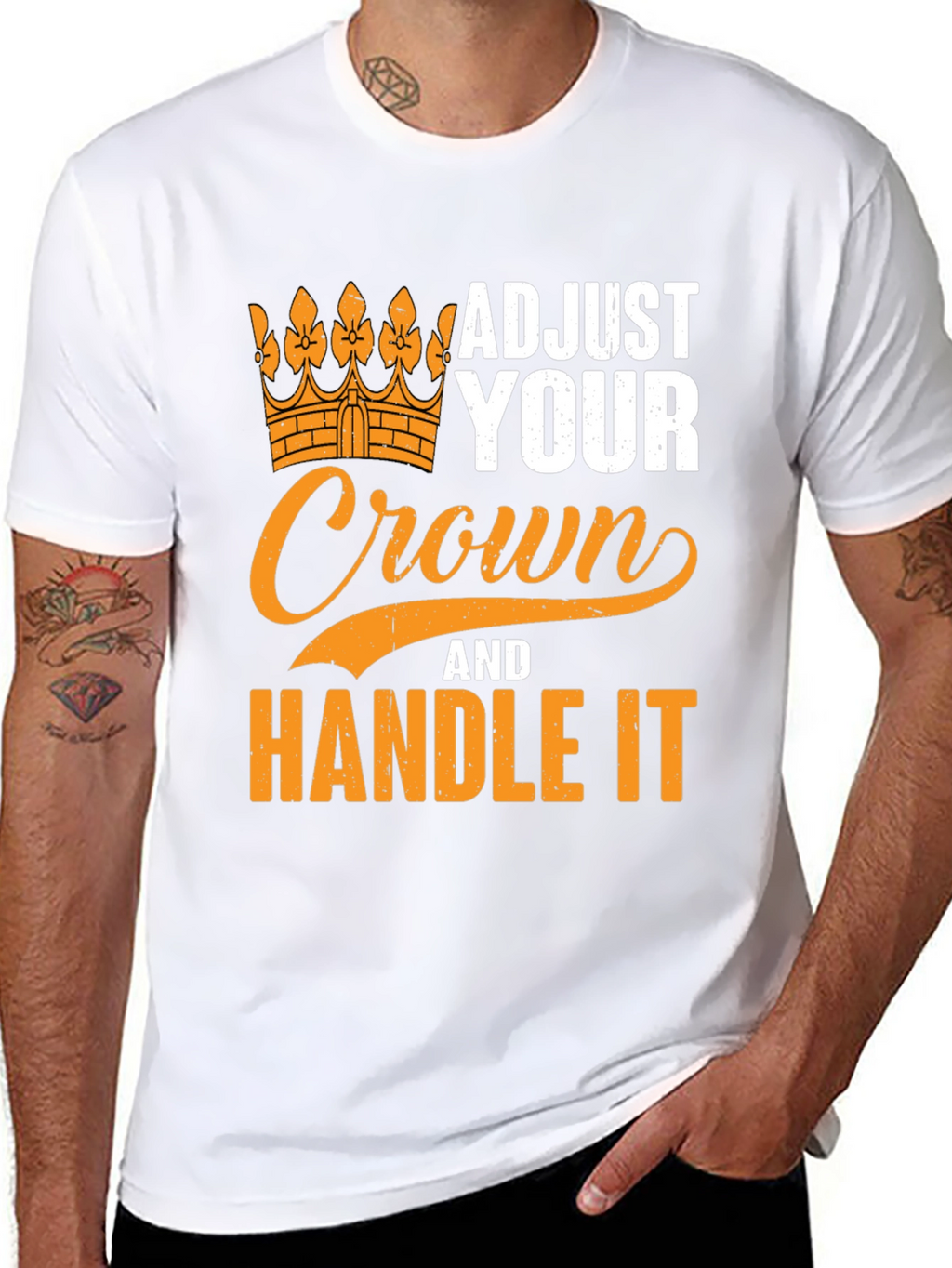 Adjust Your Crown T-Shirt - Handle It Graphic Tee