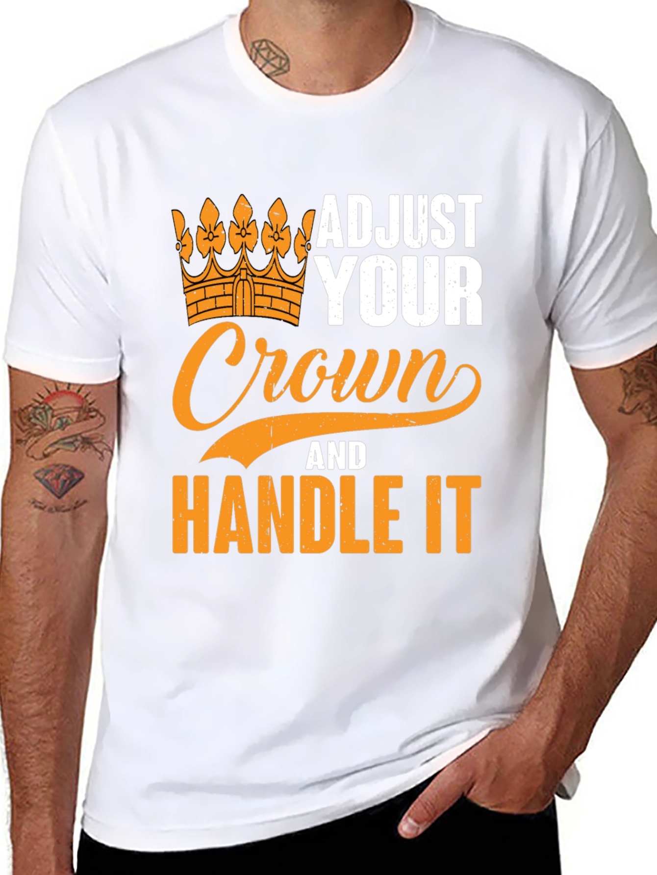 Adjust Your Crown T-Shirt - Handle It Graphic Tee