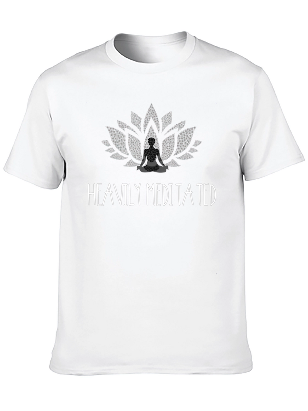 Heavily Meditated Black T-Shirt
