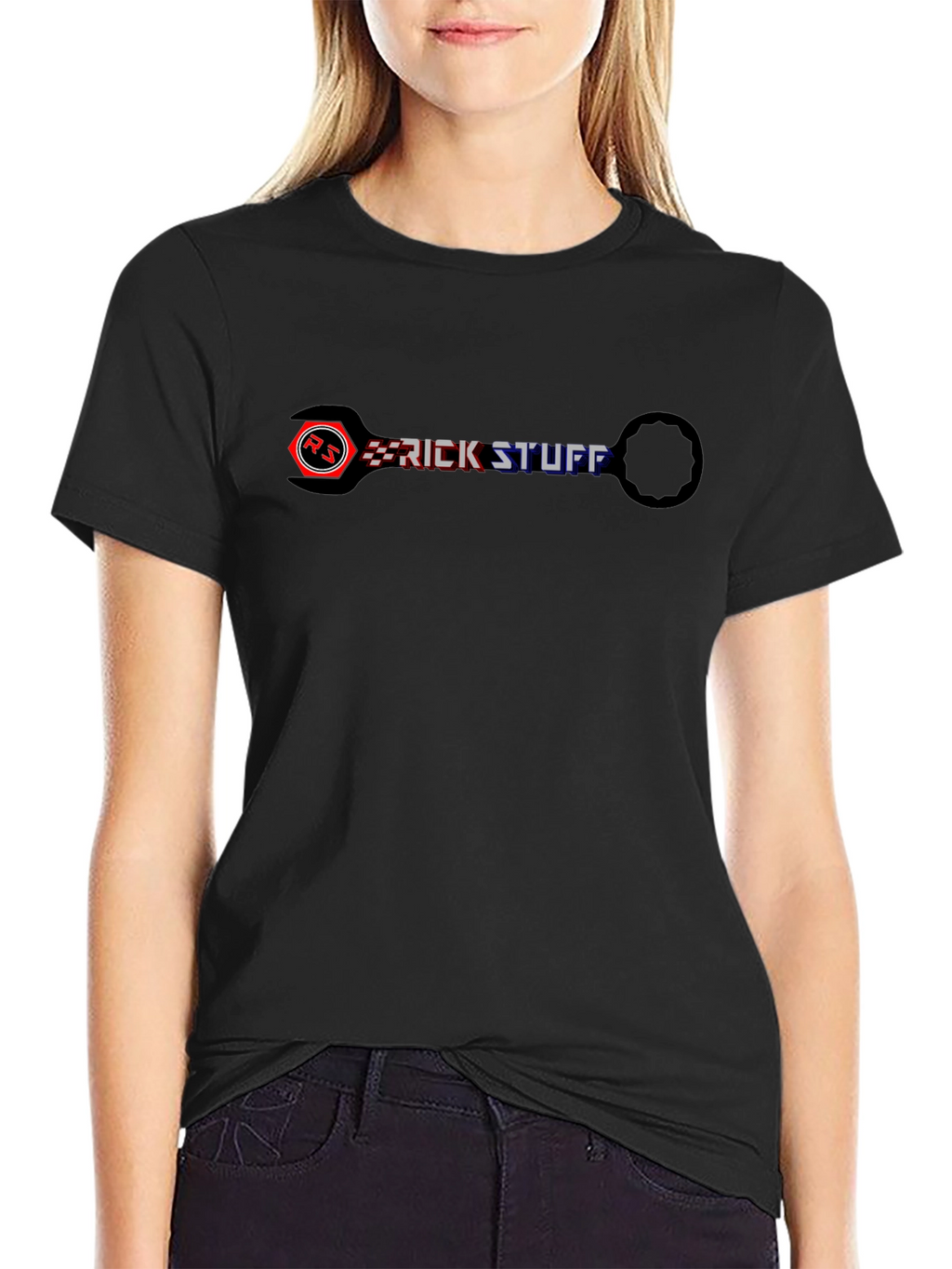 Rick Stuff Black T-Shirt