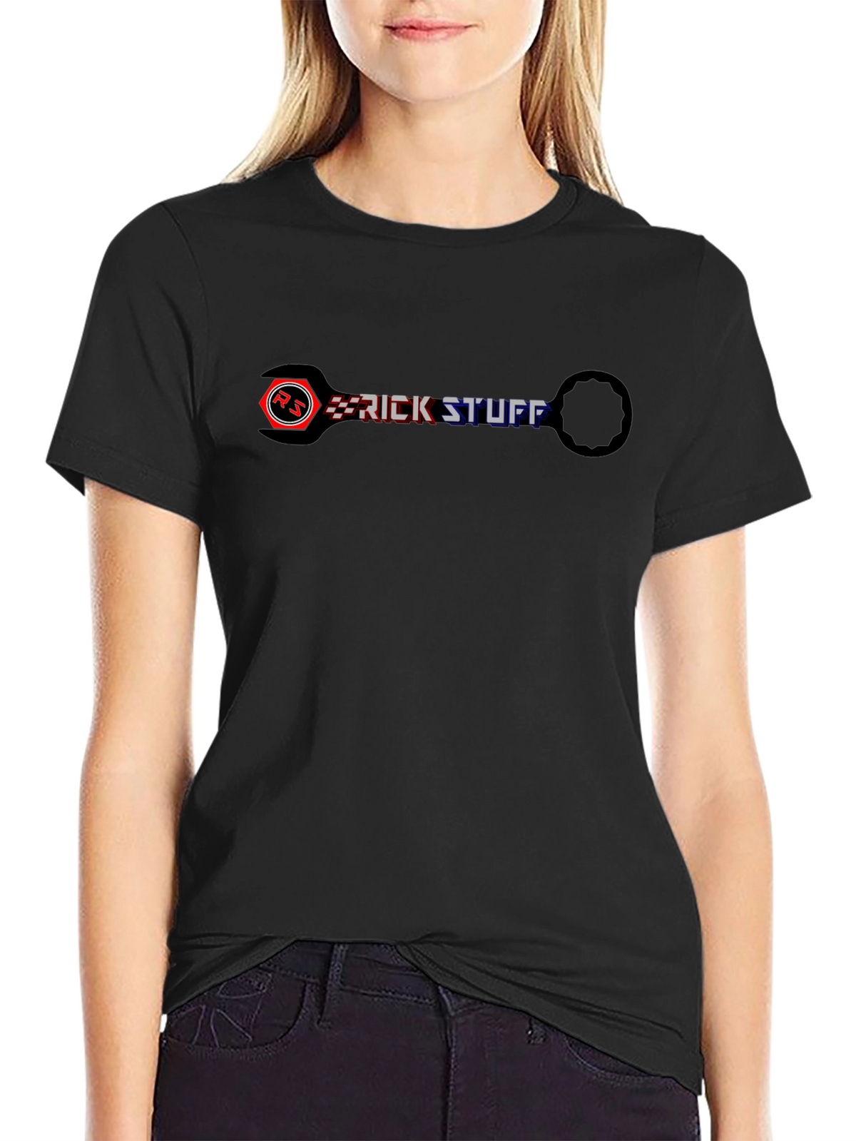 Rick Stuff Black T-Shirt