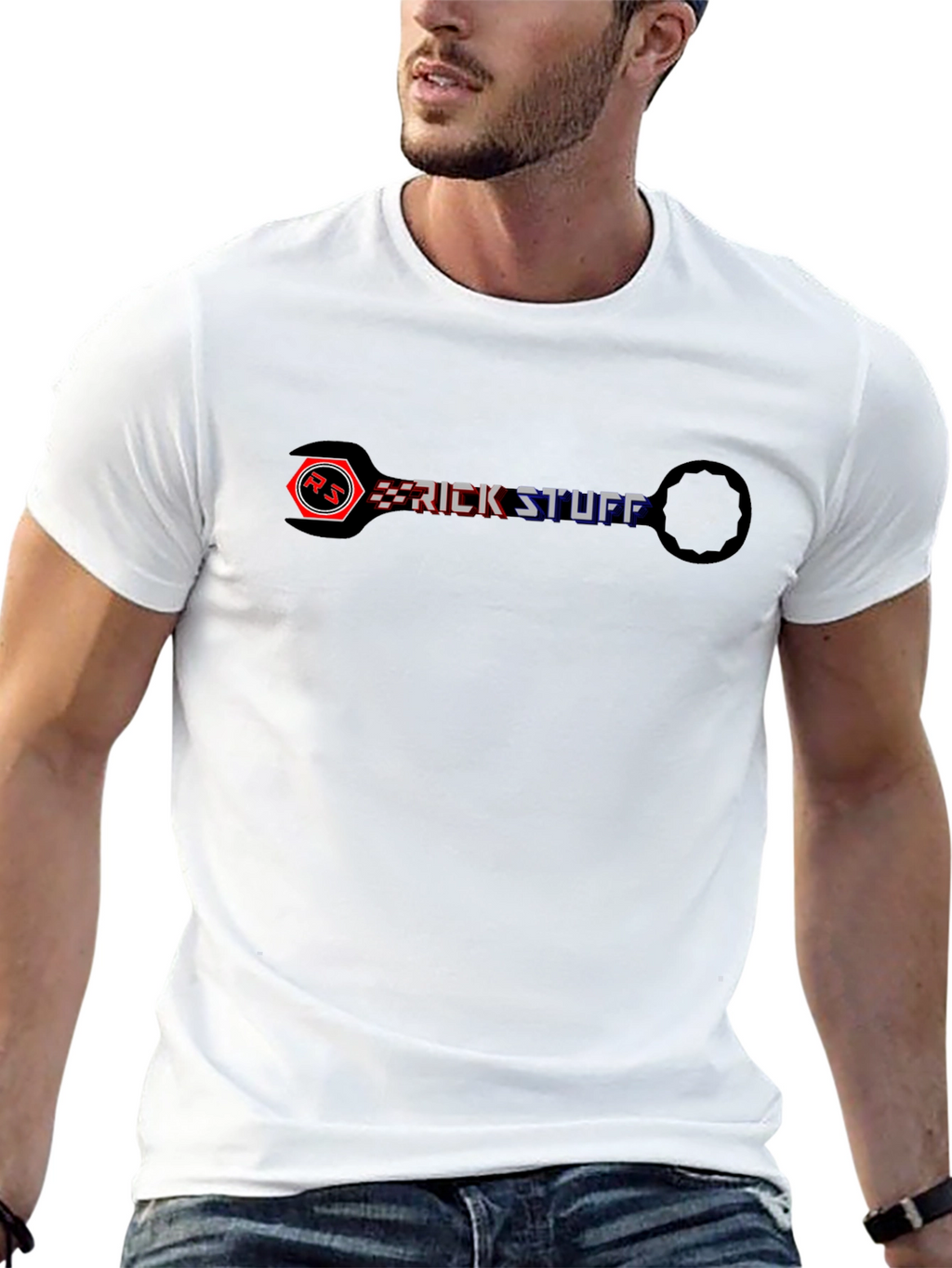 Rick Stuff Black T-Shirt