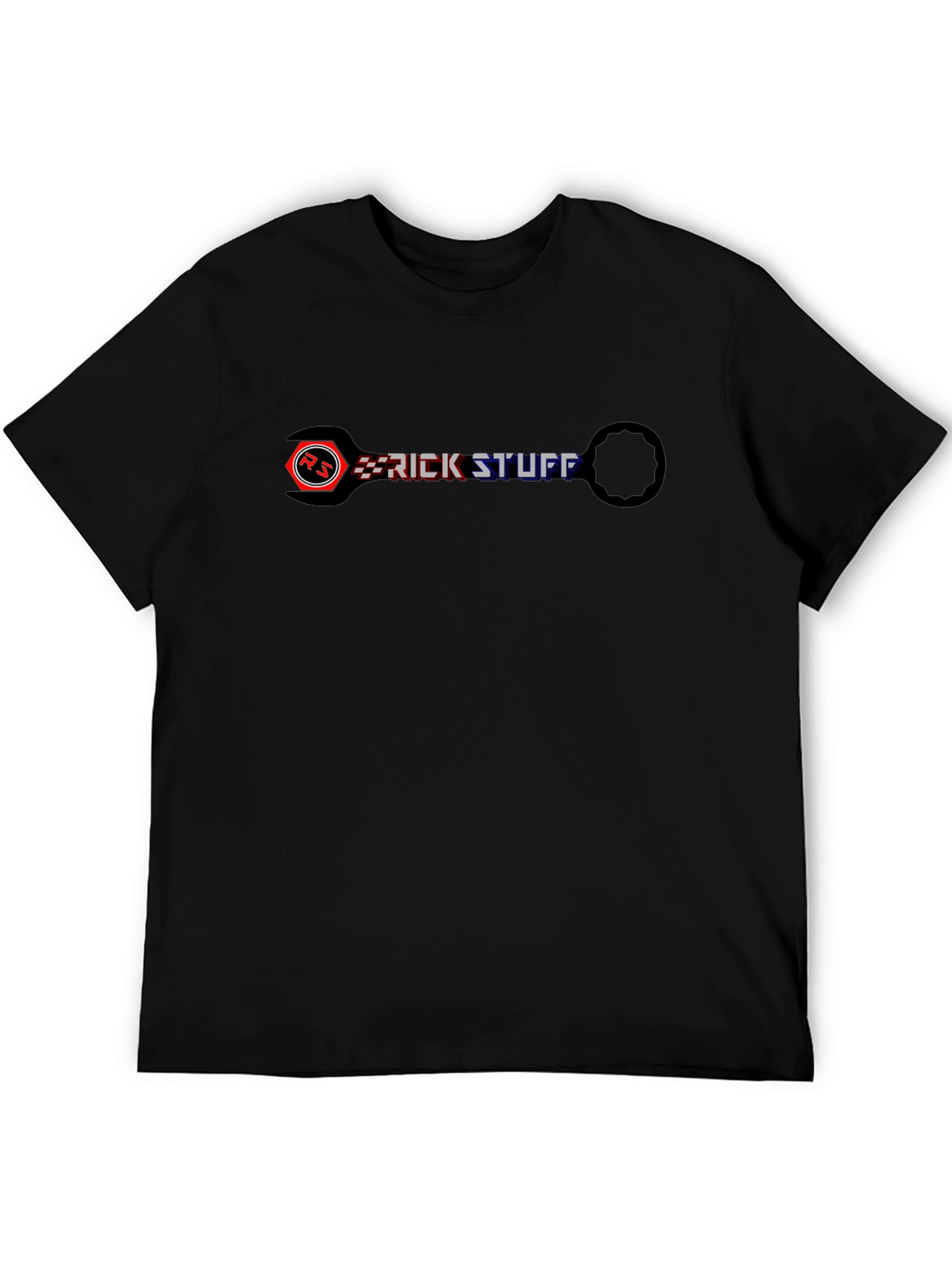 Rick Stuff Black T-Shirt