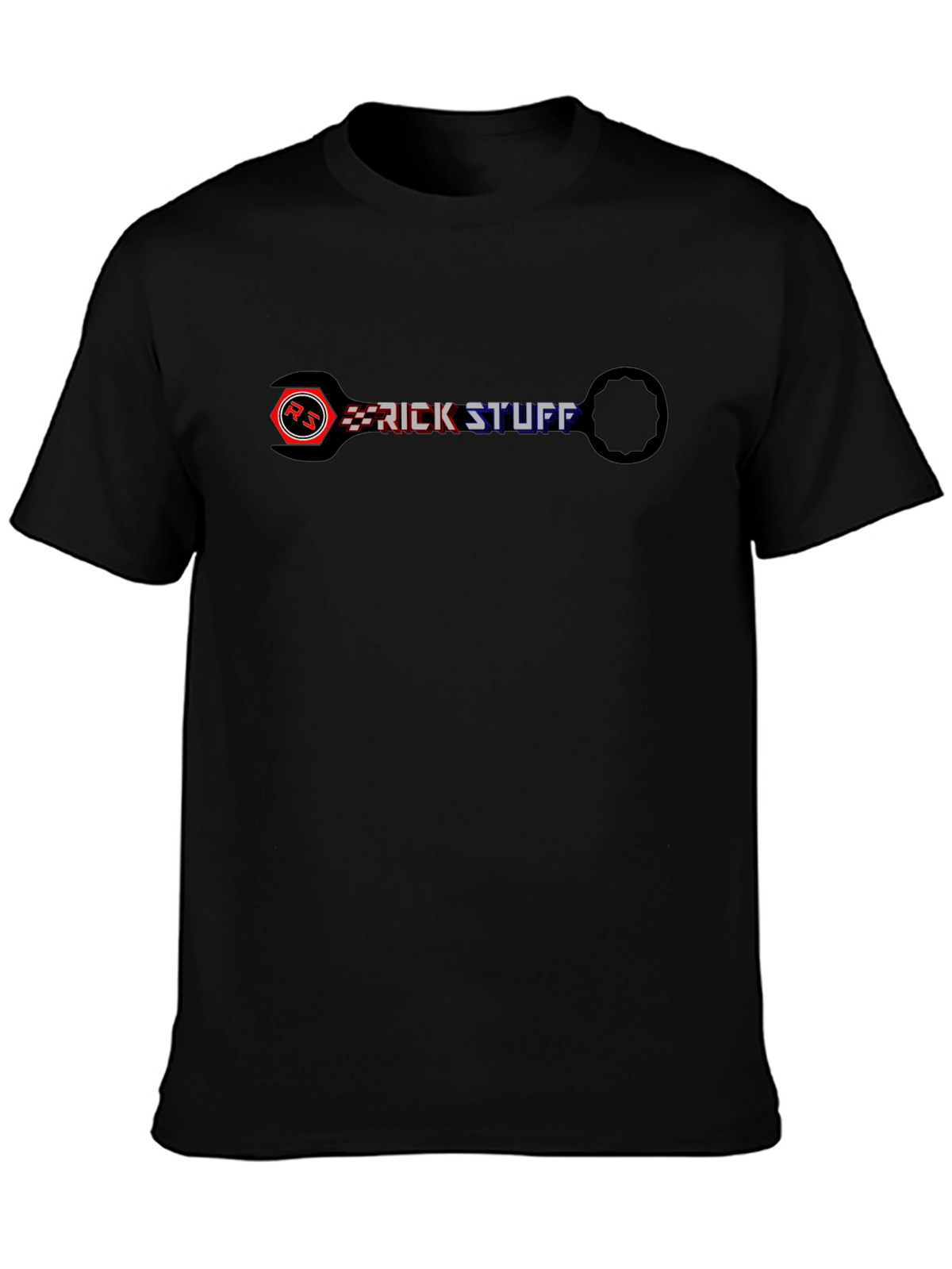 Rick Stuff Black T-Shirt