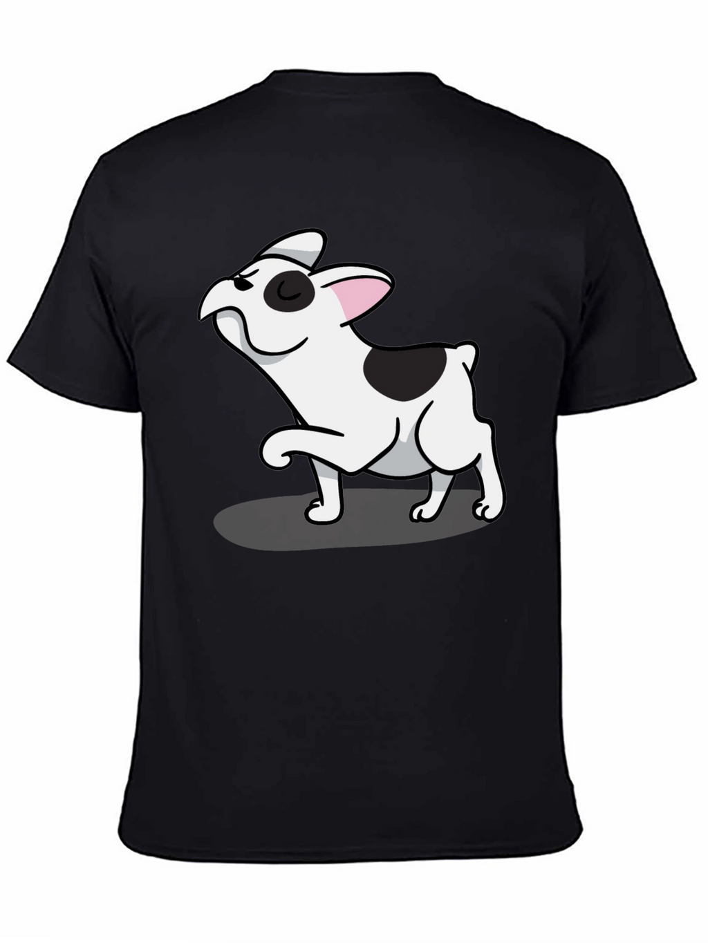 Cool French Bulldog Graphic Tee - Black Cotton