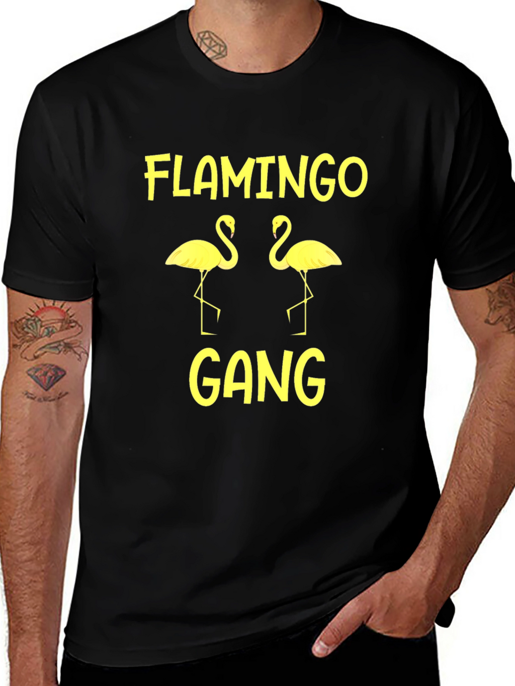 Flamingo Gang Graphic Tee
