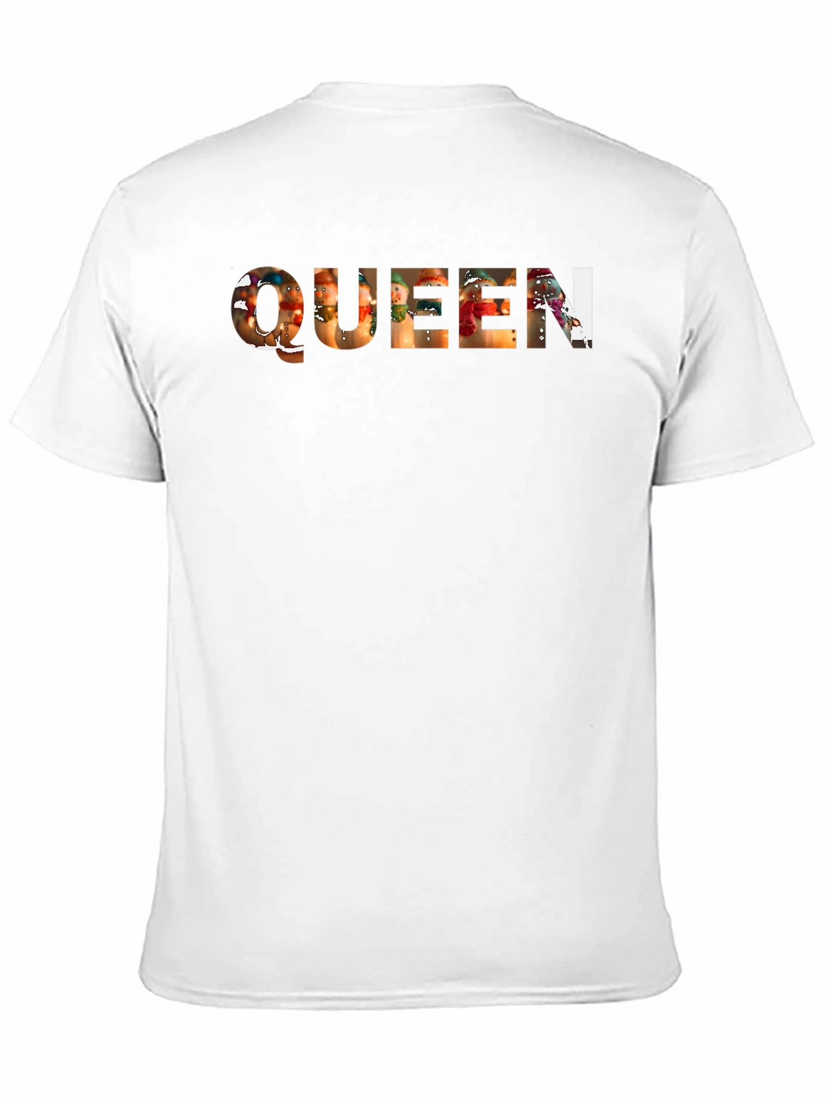 Queen Snowman T-Shirt - Festive Holiday Apparel
