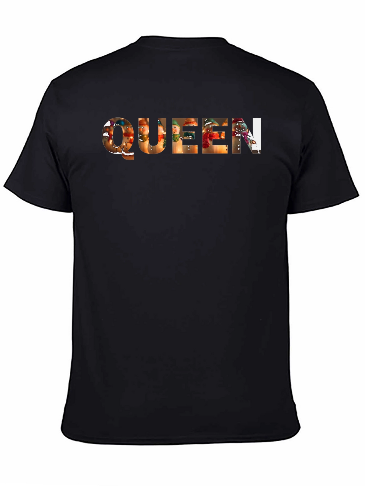 Queen Snowman T-Shirt - Festive Holiday Apparel