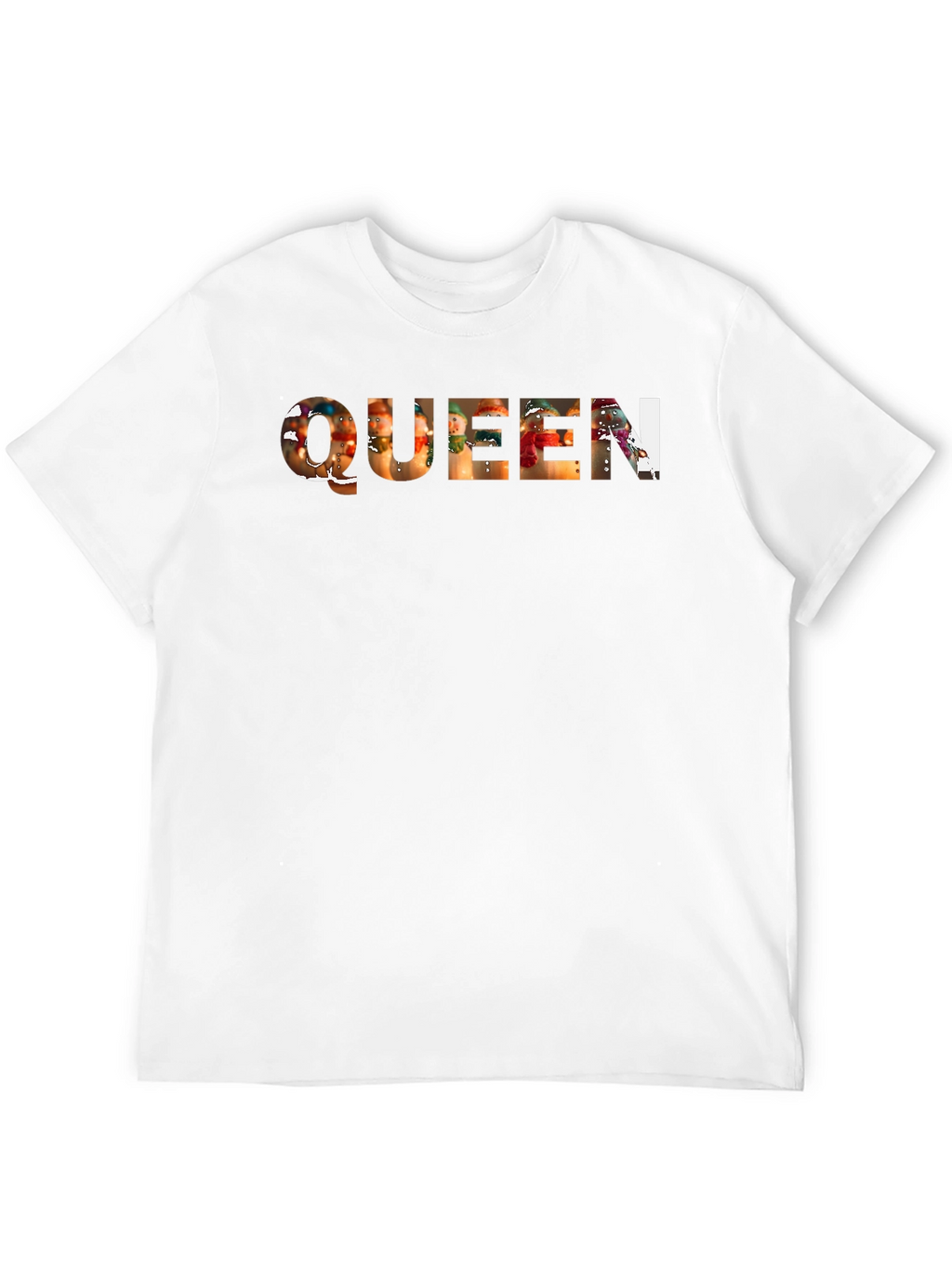Queen Snowman T-Shirt - Festive Holiday Apparel