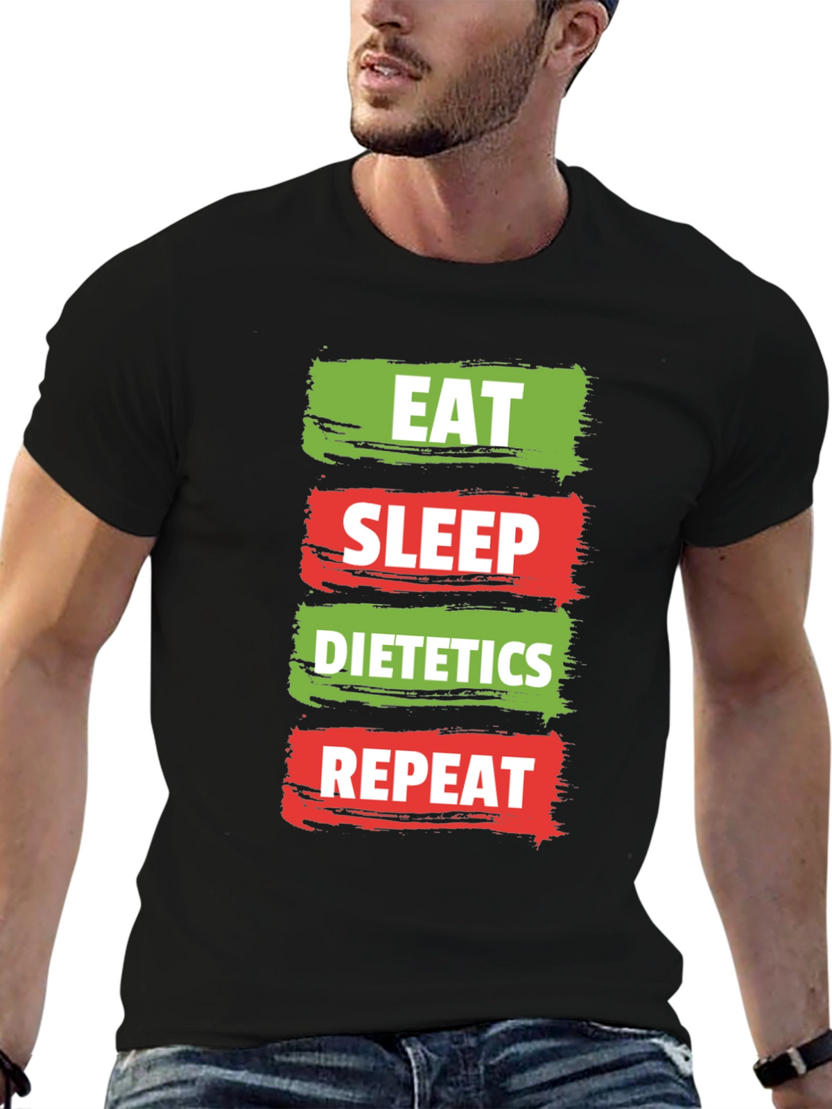 Eat Sleep Dietetics Repeat T-Shirt